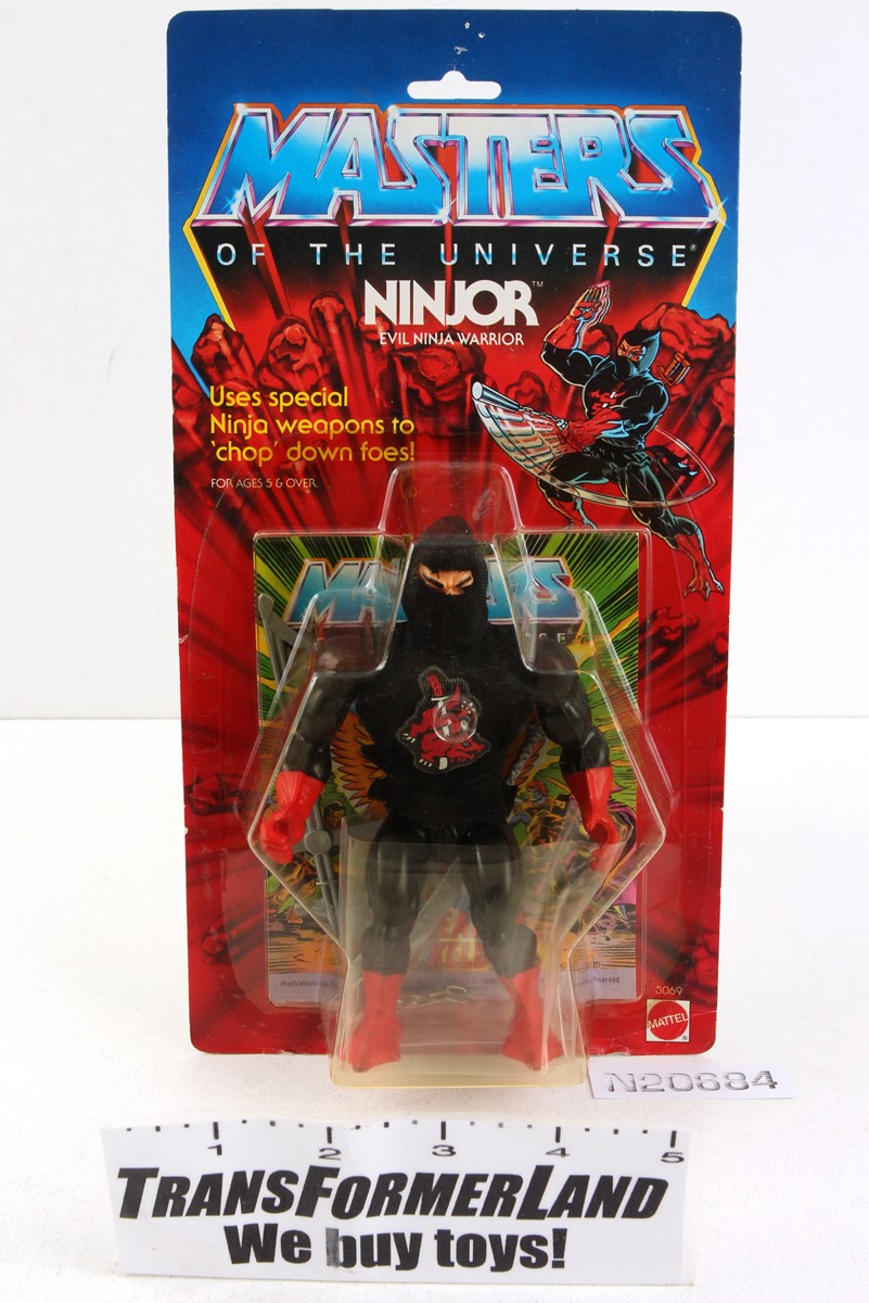 Heman MOTU Original Series Ninjor Sealed NEW