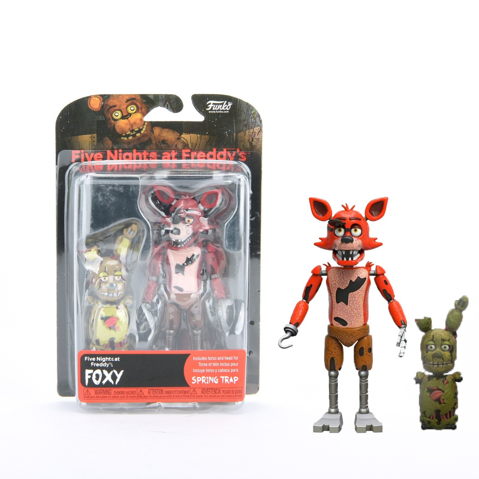 Funko Spring Trap Five Nights At Freddy Bonnie Chica Golden Foxy 5&Prime;Action Figure