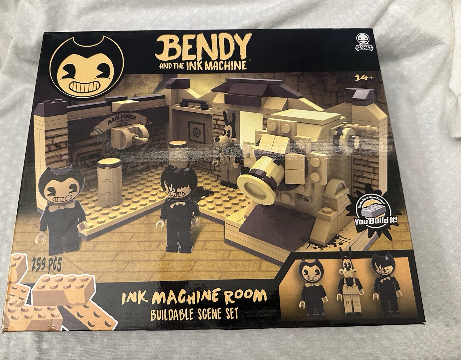 Bendy and the Ink Machine (Ink Machine Room) Buildable Scene Set-Complete