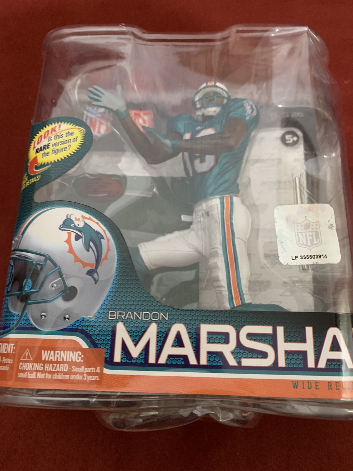 Brandon Marshall McFarlane NFL Series 26 Figure Miami Dolphins FootBall Sport
