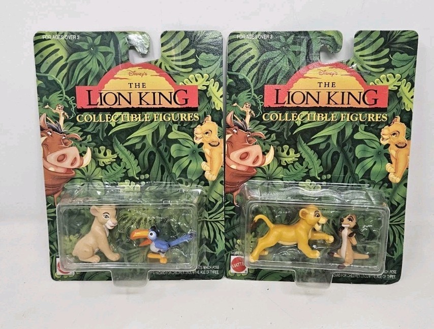 Disney The Lion King Collectible Figure Simba Timon Nala Zazu Figure Sets
