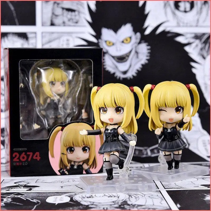 10cm Death Note Q Version Nendoroid 2674 Misa Amane Action Figures Model Toy