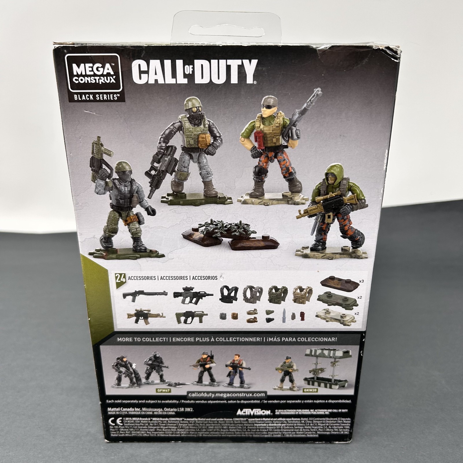 Mega Construx Black Series Special Ops vs Jungle Mercenaries Call of Duty 99pcs