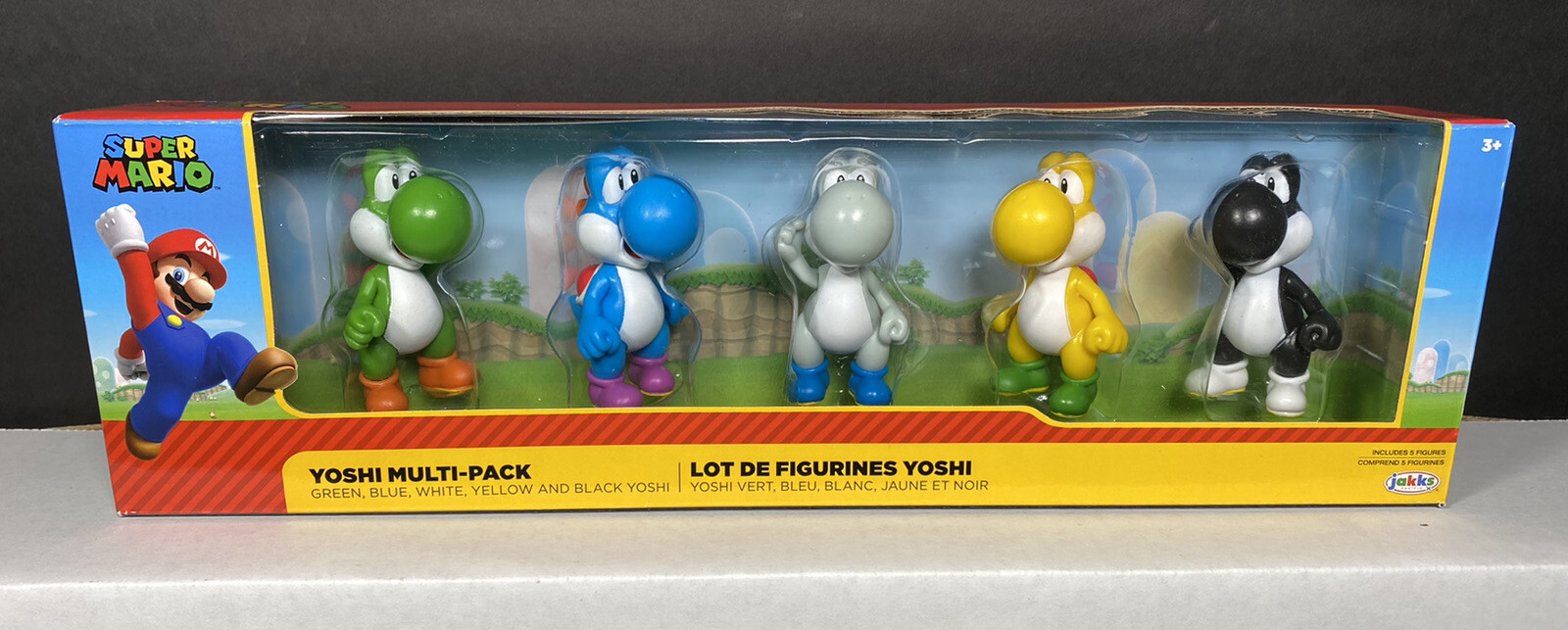 2019 JAKKS Pacific World of Nintendo 5-Figure Yoshi Multi-Pack