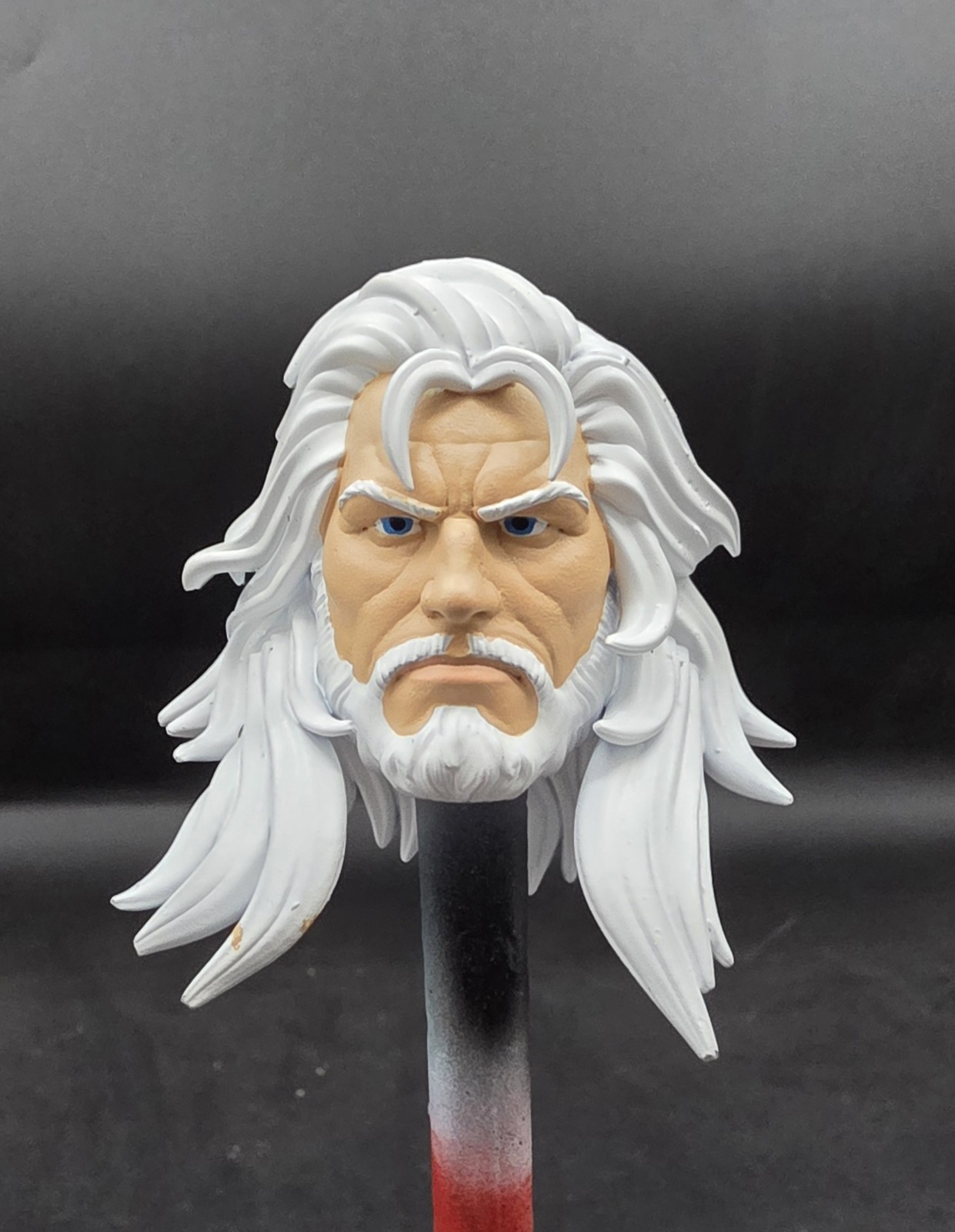 Marvel Legends Xmen 97 Magneto Head 1/12 Scale Painted