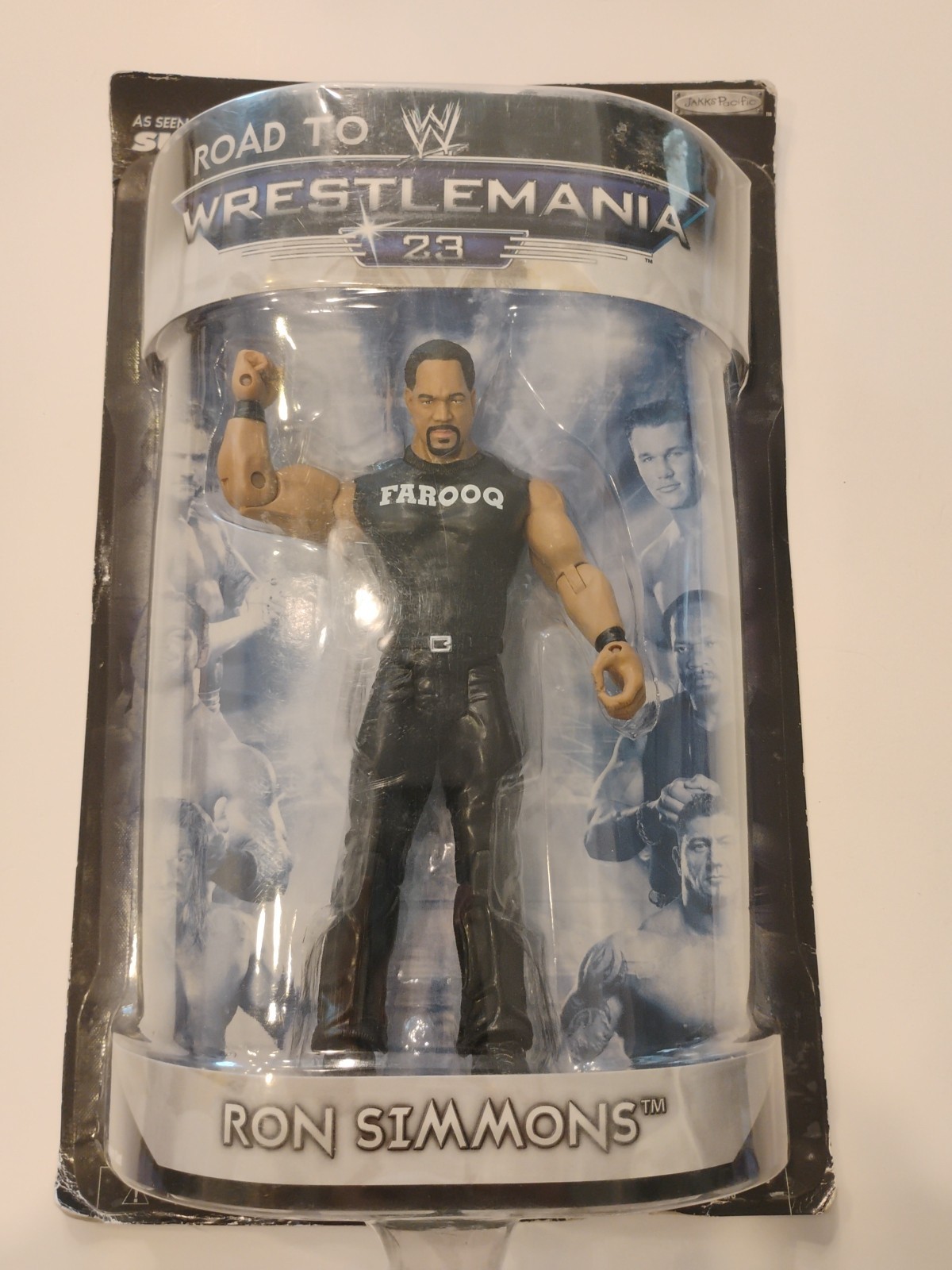 WWE Jakks Pacific Road to Wrestlemania 23 Exclusive Ron Simmons Farooq