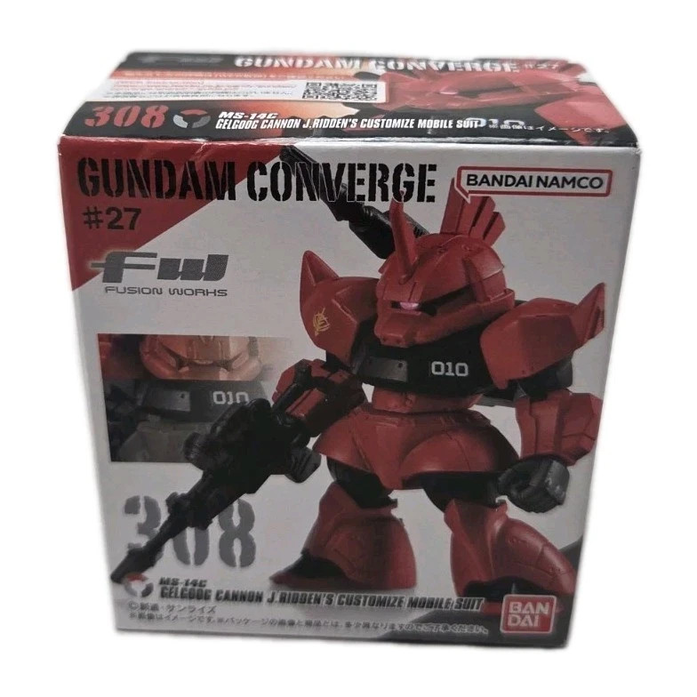 FW GUNDAM CONVERGE #27 No.308 MS-14C GELGOOG CANNON J.RIDDEN&rsquo;S CUSTOMIZE free sh