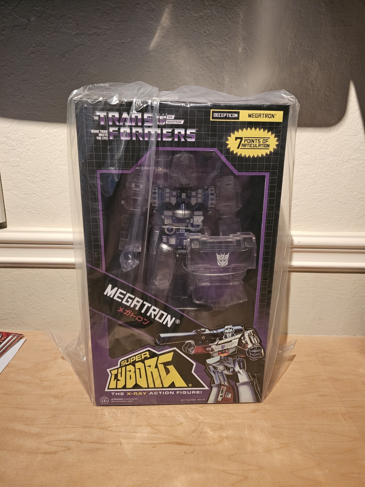 SDCC 2019 Super7 Exclusive Transformers Super Cyborg Megatron NIB