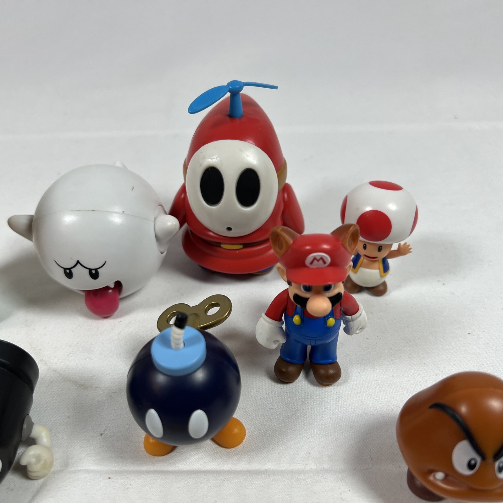 World of Nintendo Jakks Super Mario 4&Prime; Inch figure lot Mario And Others,12 Total