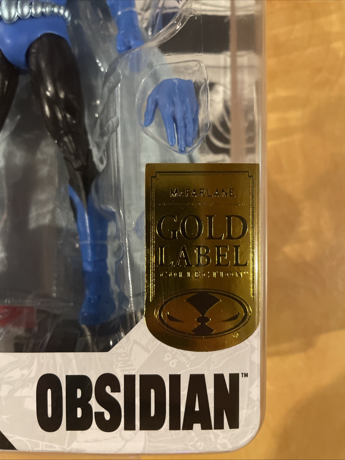 DC Direct Action Figure Obsidian Infinity Inc #16 Chase Gold Label McFarlane Toy