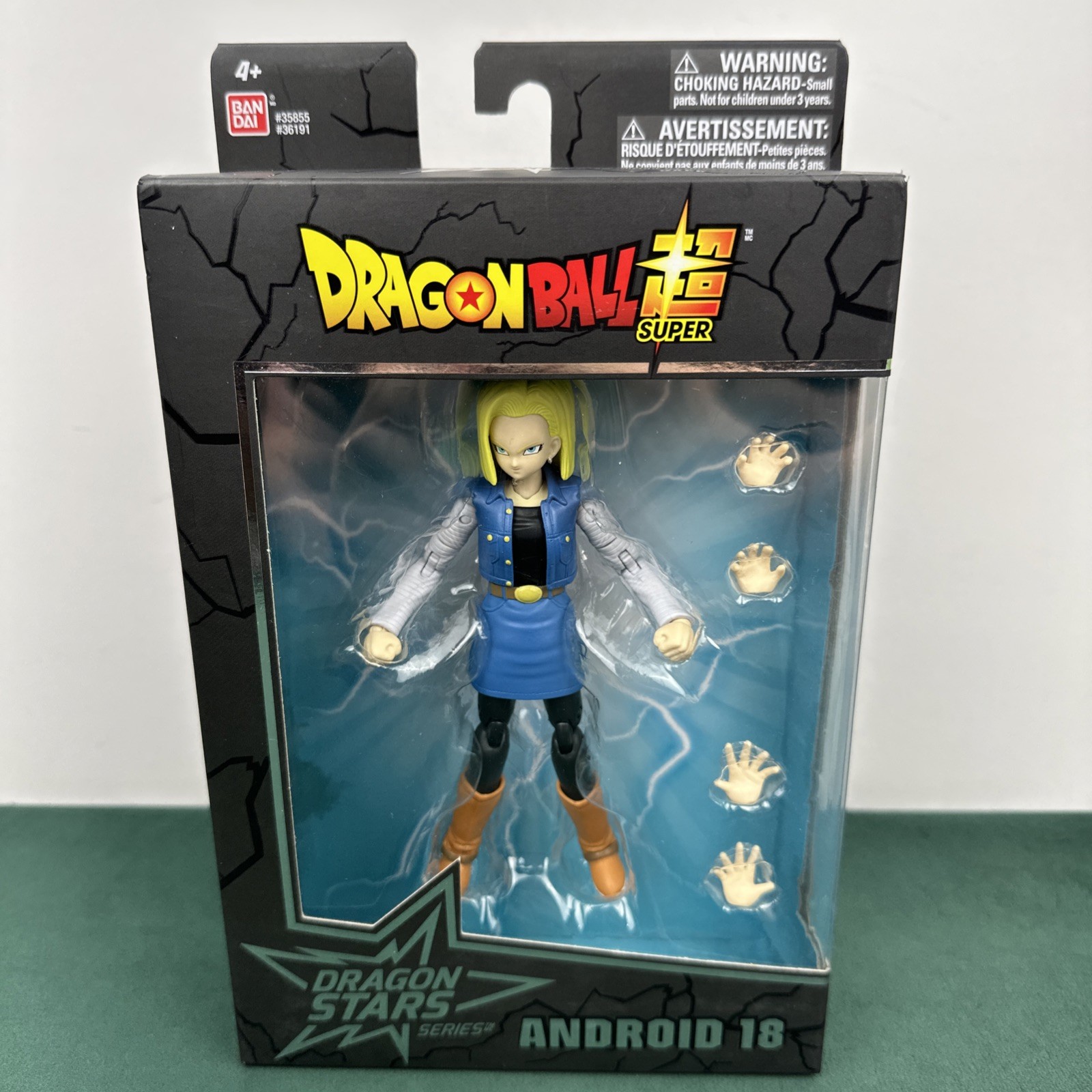 Bandai Dragon Stars Series 12 – Dragon Ball Z Android 18 6.5&Prime; Action Figure