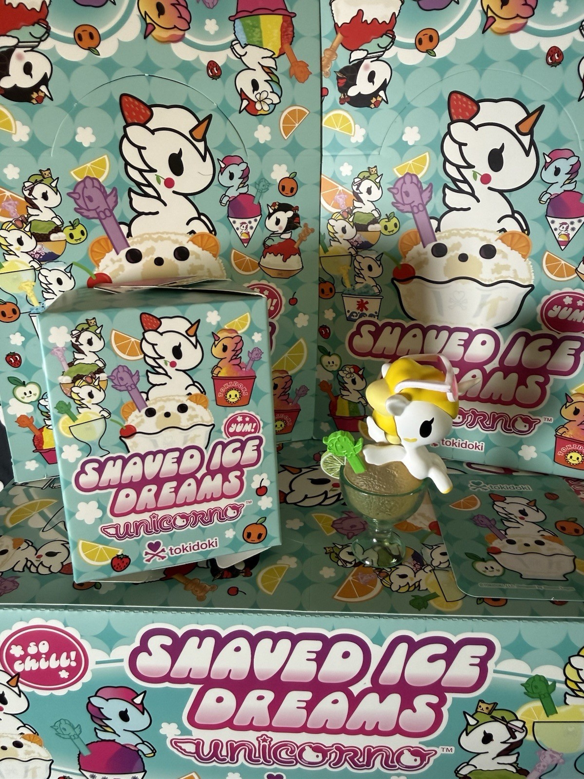 Tokidoki – Shaved Ice Dreams Unicorno – Limone Ice – With Box / Sticker