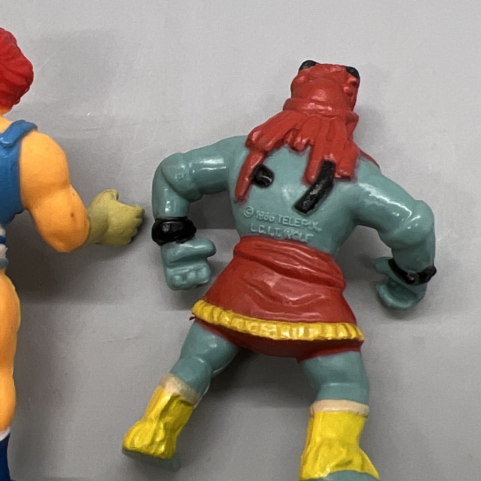 Miniature Thundercat Pvc Mini 1986 Vintage Figure telepix wolf lion-o mum-ra