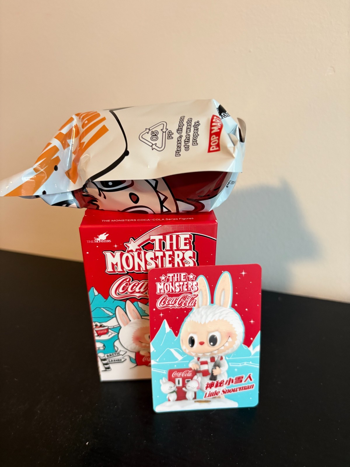 Pop Mart THE MONSTERS Labubu Coca Cola Figurines