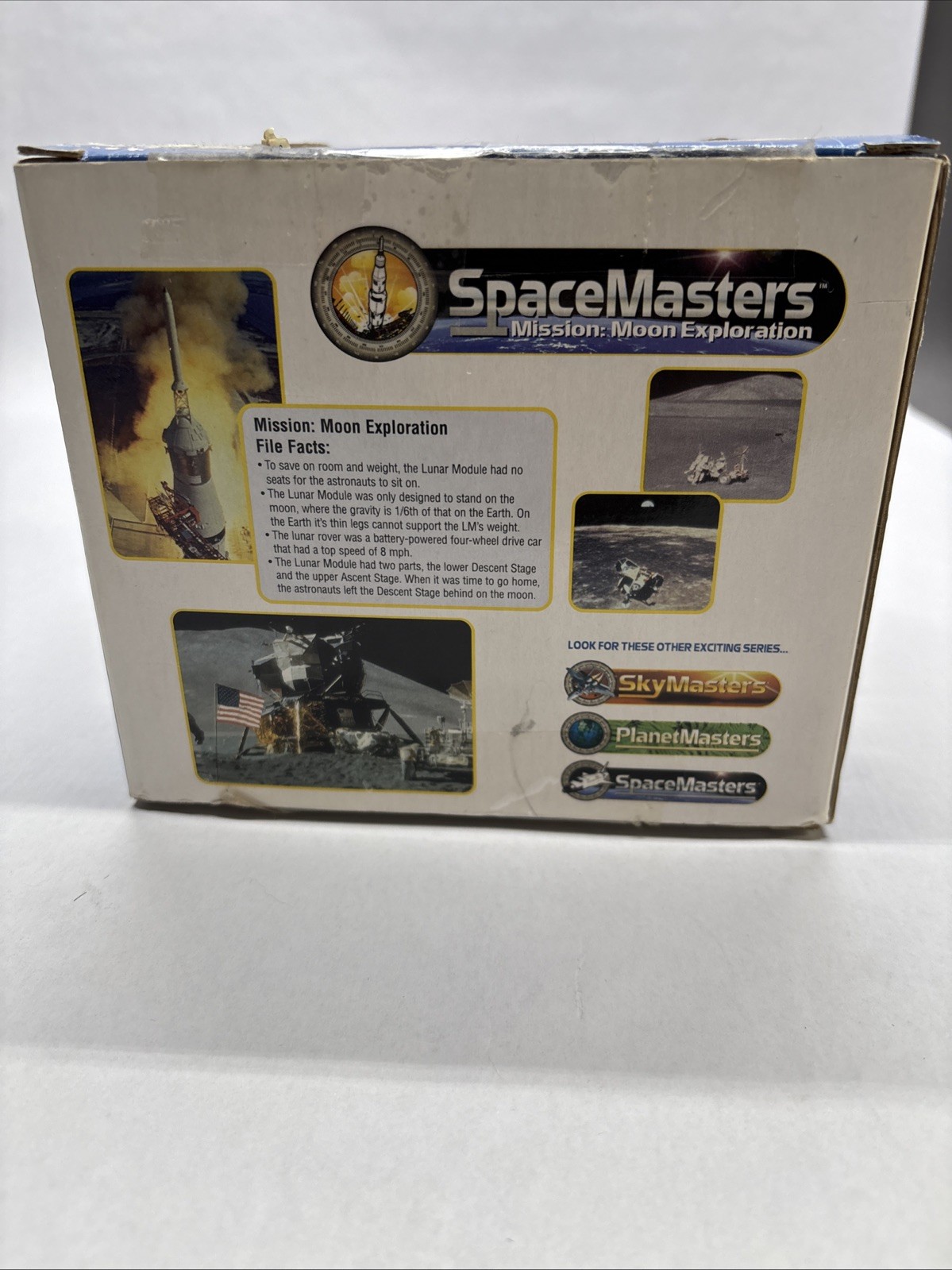 Space Masters Mission: Moon Exploration Lunar Module, Lunar Rover & 2 Astronauts