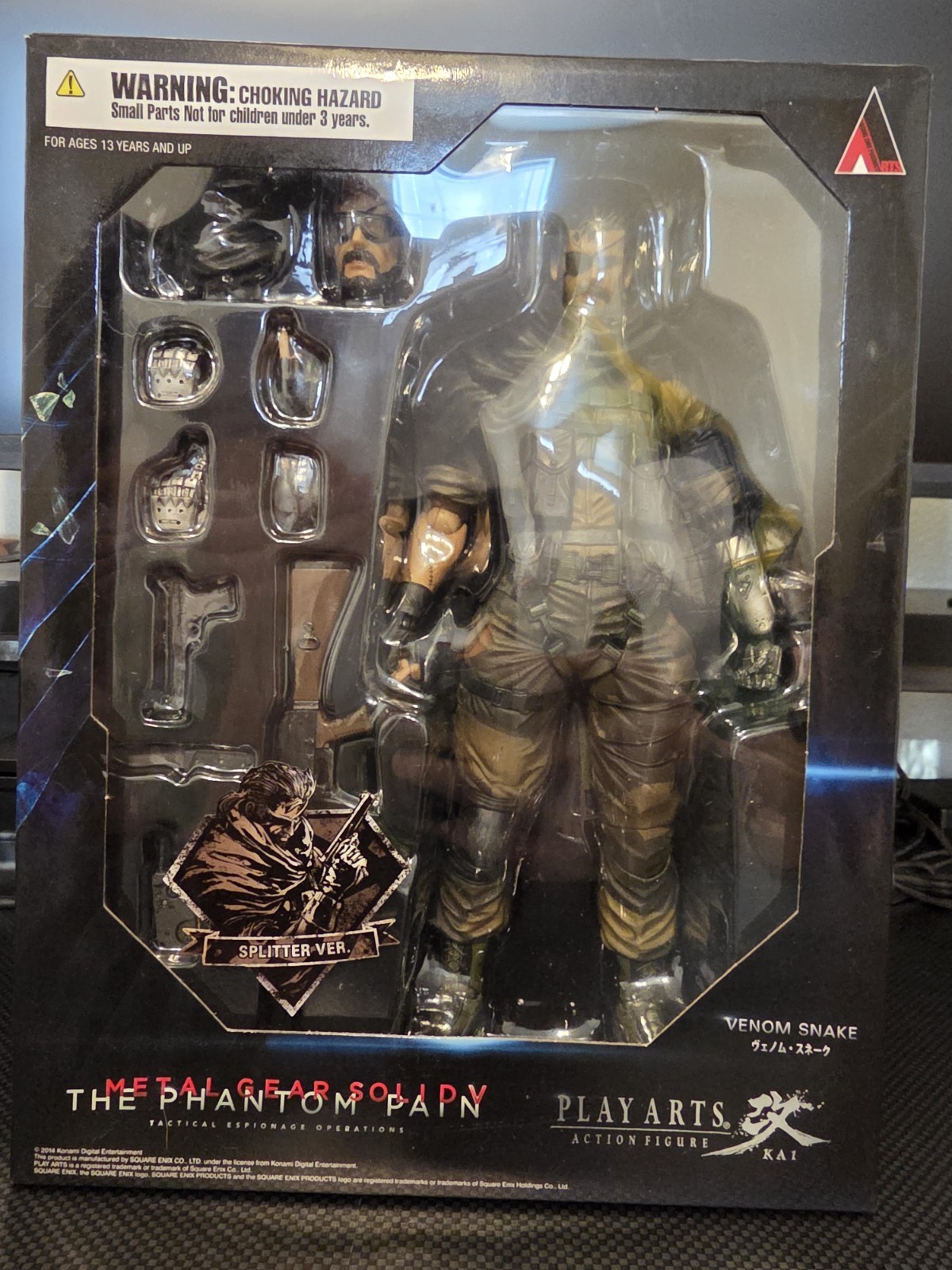 Play Arts Kai Metal Gear Solid V Venom Snake Splitter Ver.