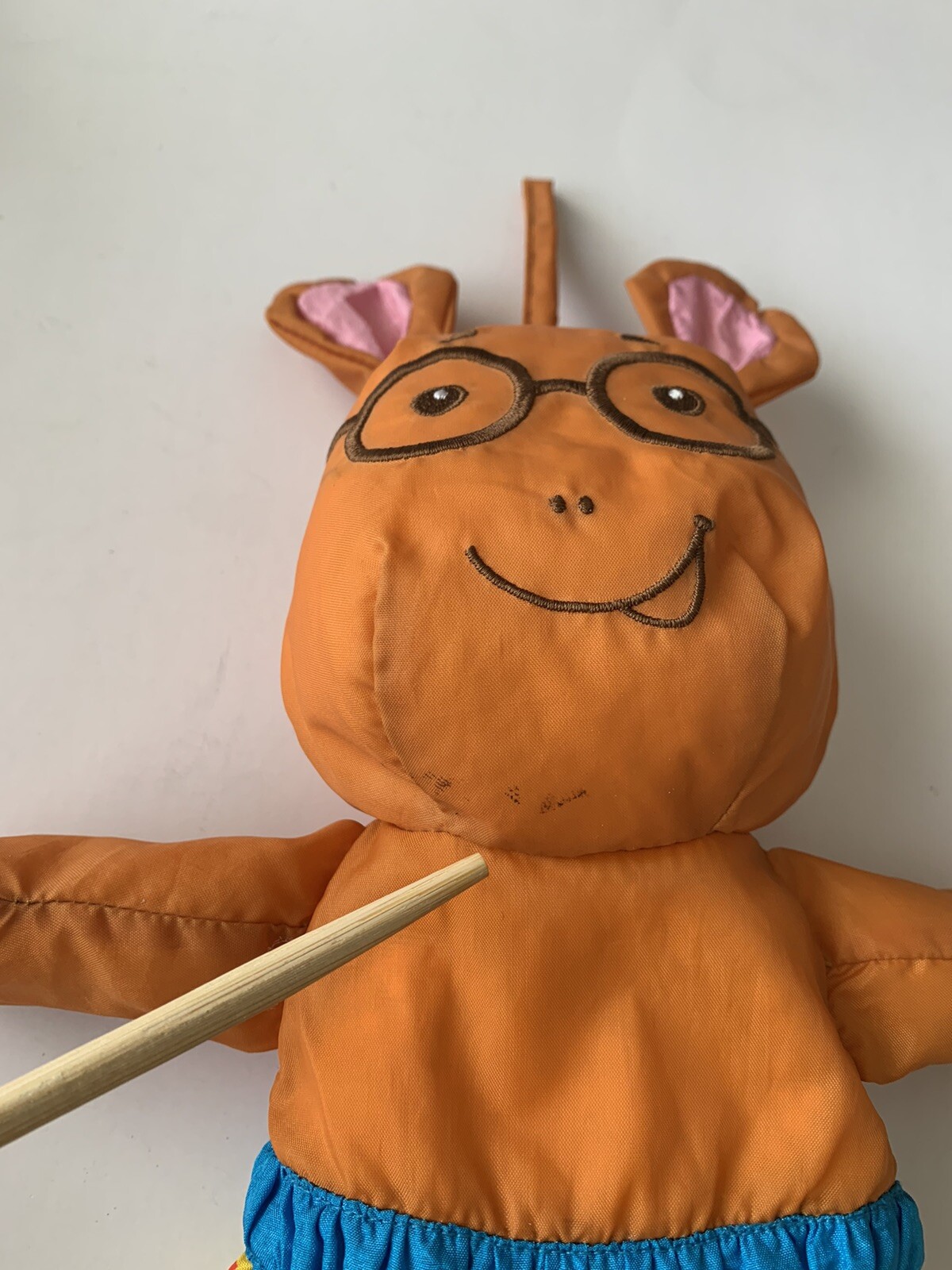 Playskool Hasbro 1997 ARTHUR Plush Stuffed Animal 12” VINTAGE Lightweight
