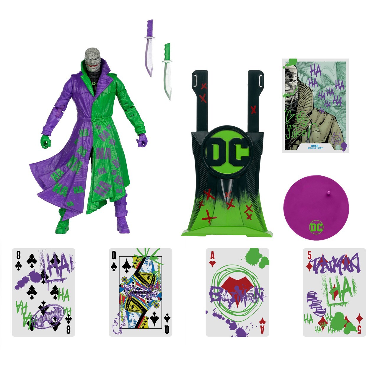 DC Multiverse Gold Label Collection Hush Action Figure [Jokerized]