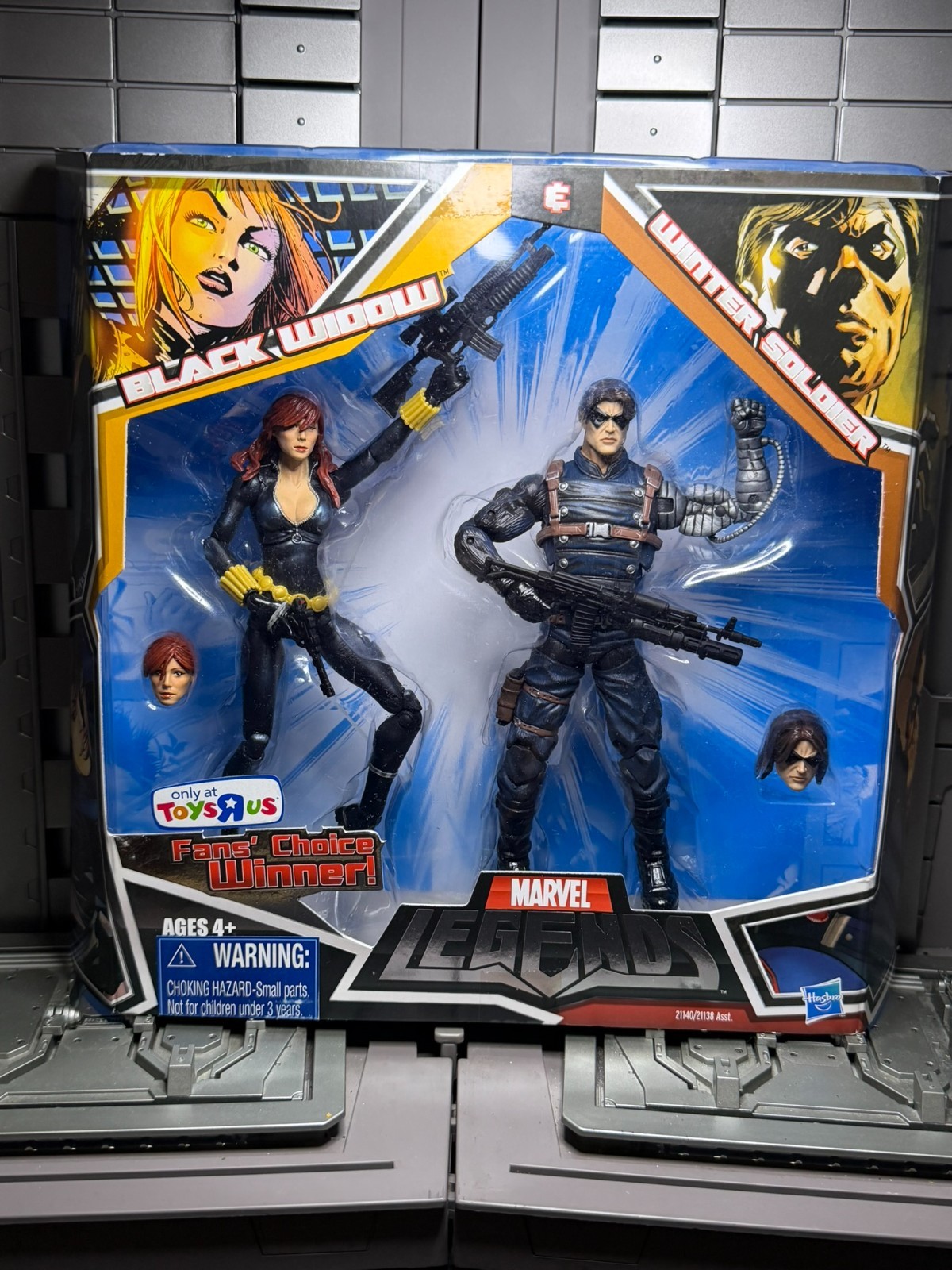 Marvel Legends 6&Prime; Black Widow Winter Soldier 2-pack Toys R Us TRU Exclusive HTF