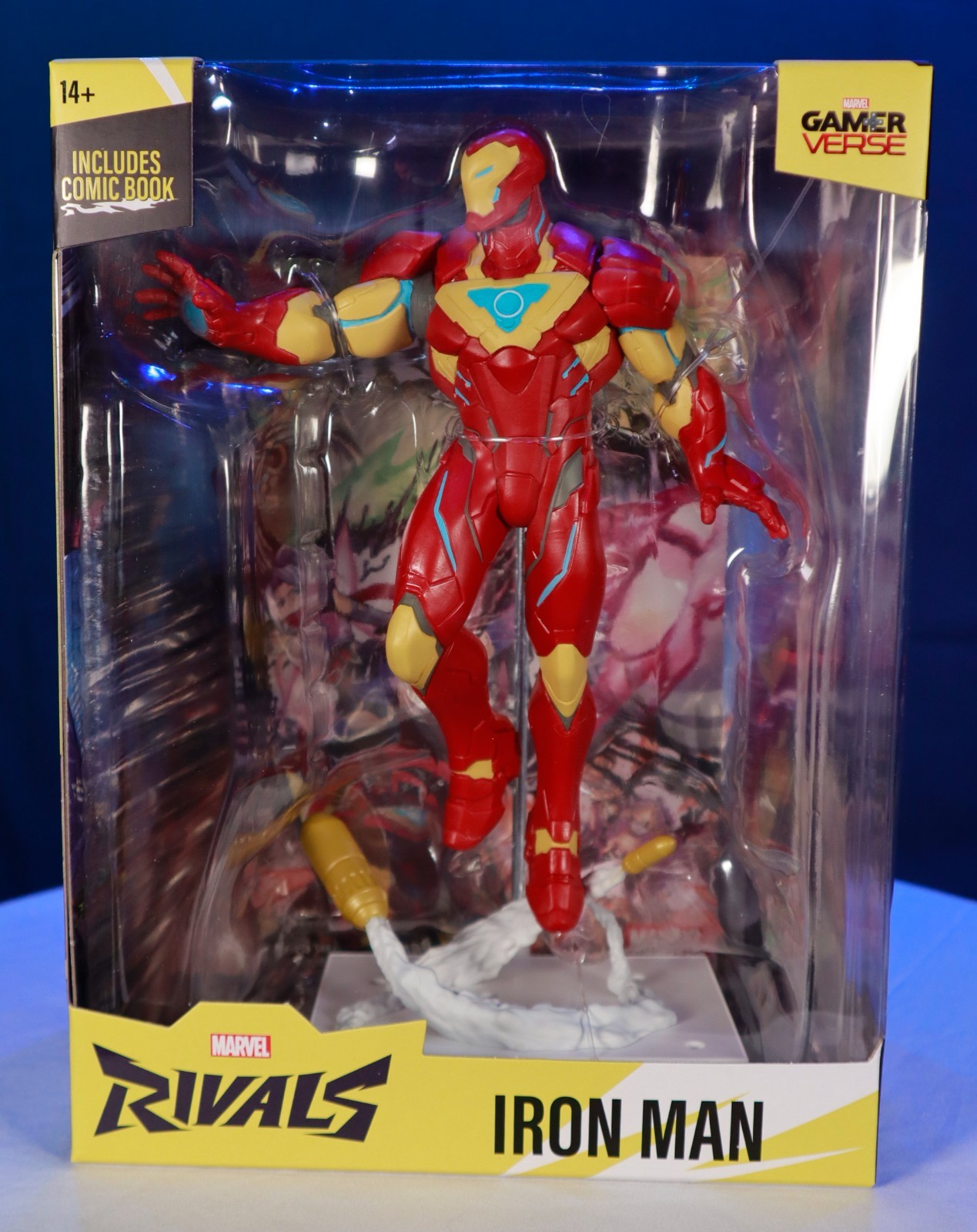 Marvel Rivals Wave 2 Iron Man 1:6 Scale Posed Figure BY MCFARLANE