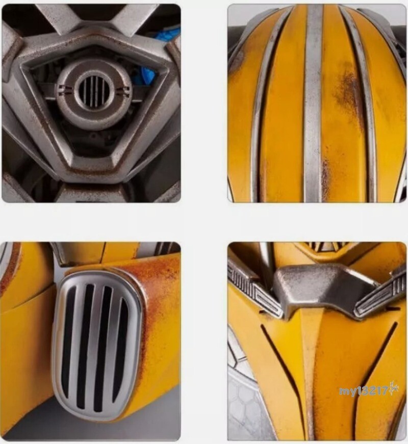 Killerbody Transforms Bumblebee 1:1 Electronic Remote & Voice Controlled Helmet