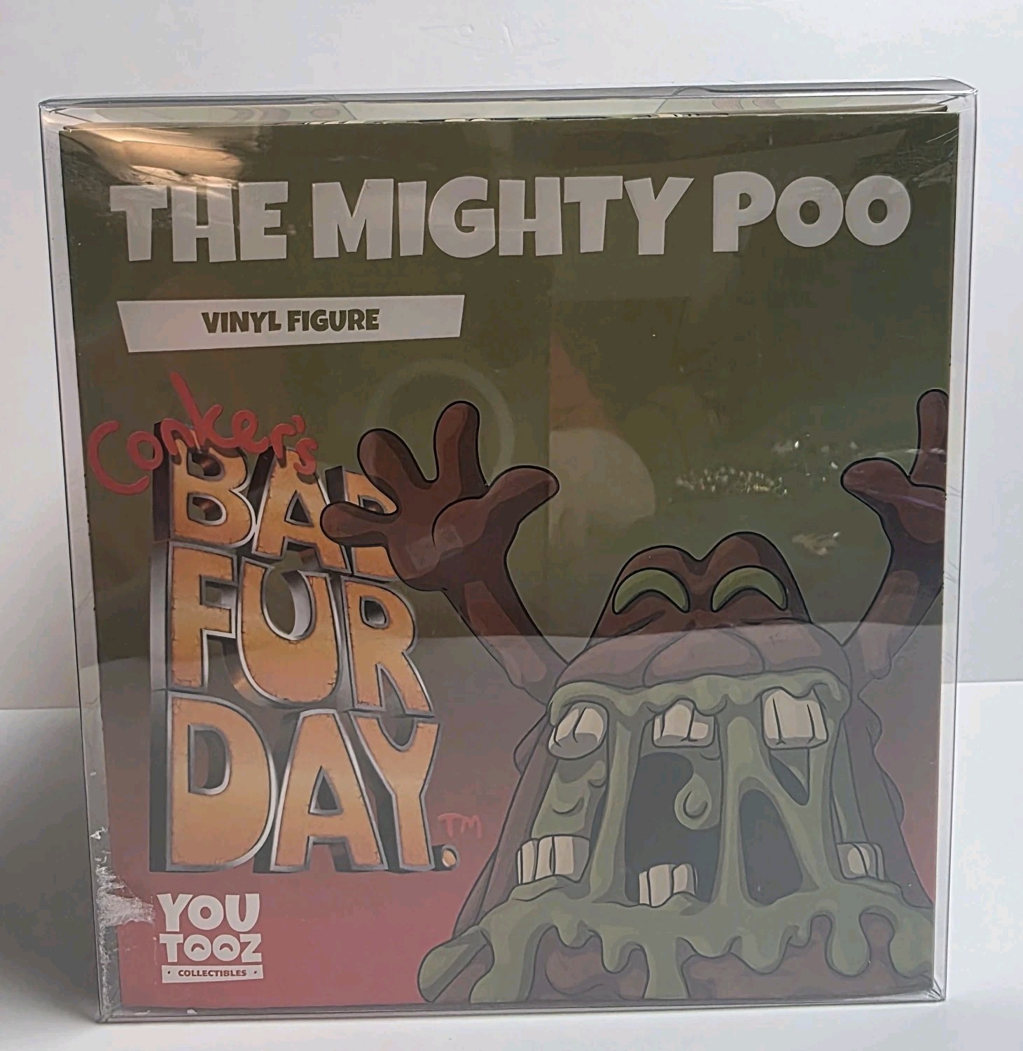 Youtooz The Mighty Poo Vinyl Figure Conker’s Bad Fur Day NEW G Fuel Exclusive