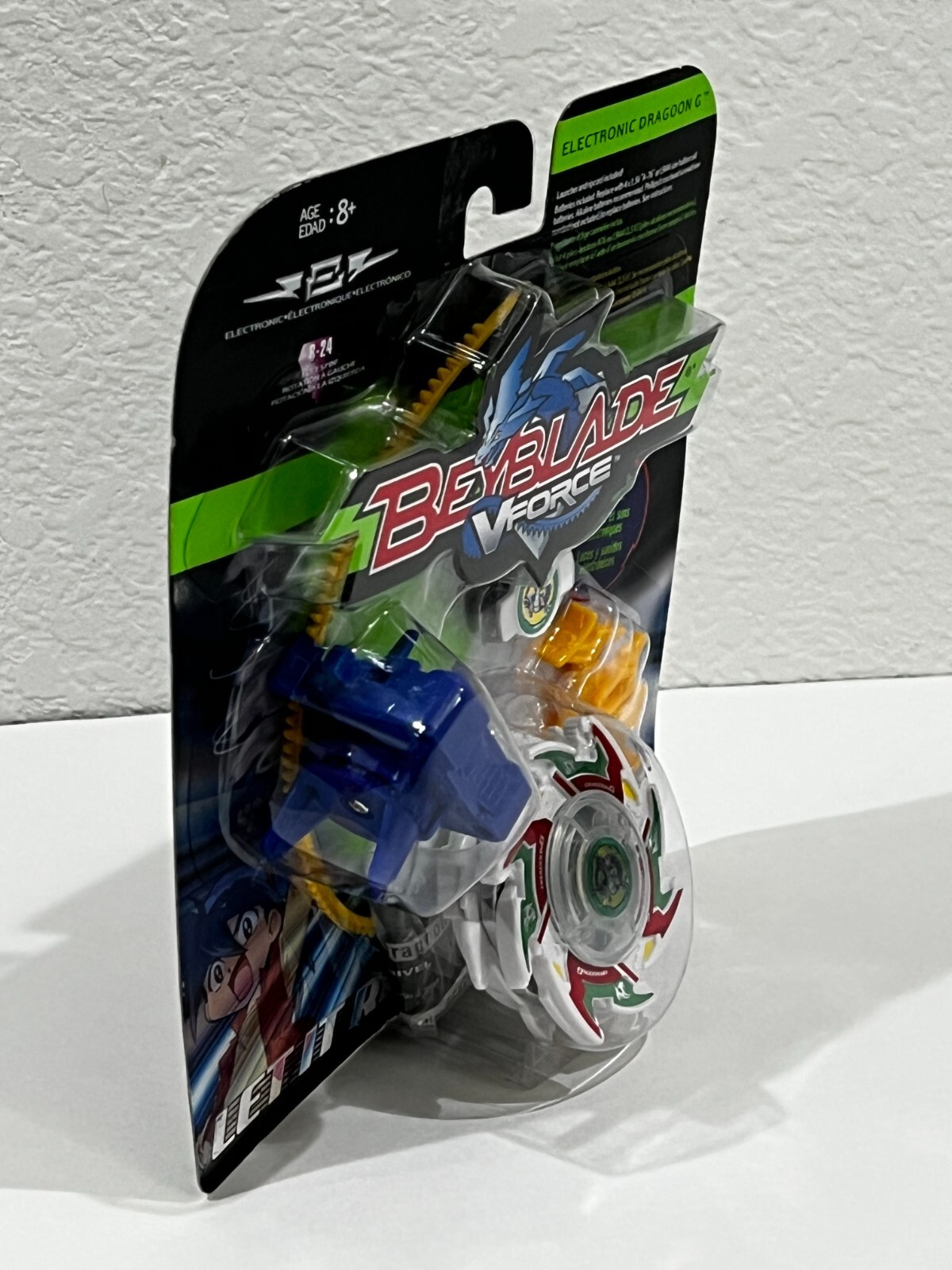 Beyblade V Force Electronic Dragoon G B-24 New Sealed Vintage Very Rare