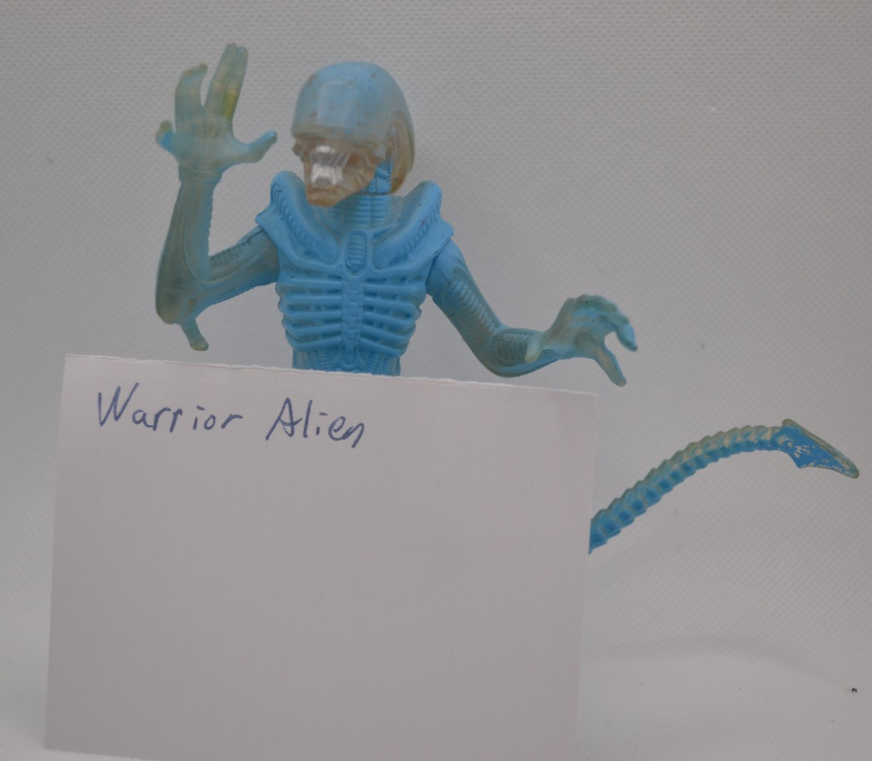 Kenner ALIENS Vs. Predator: Blue Transparent Warrior Xenomorph 5&Prime; Action Figure