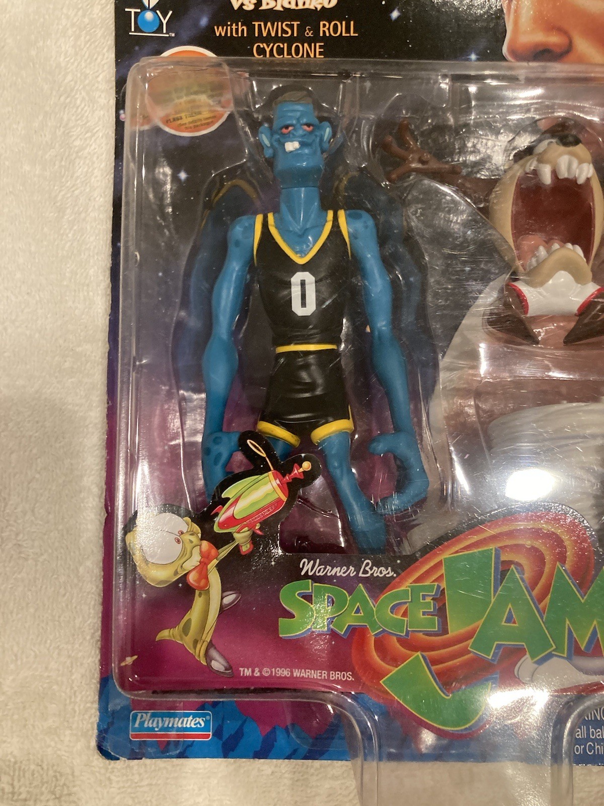 Space Jam 1996 Tasmanian Devil VS Blanko Playmates Never Open￼￼￼￼