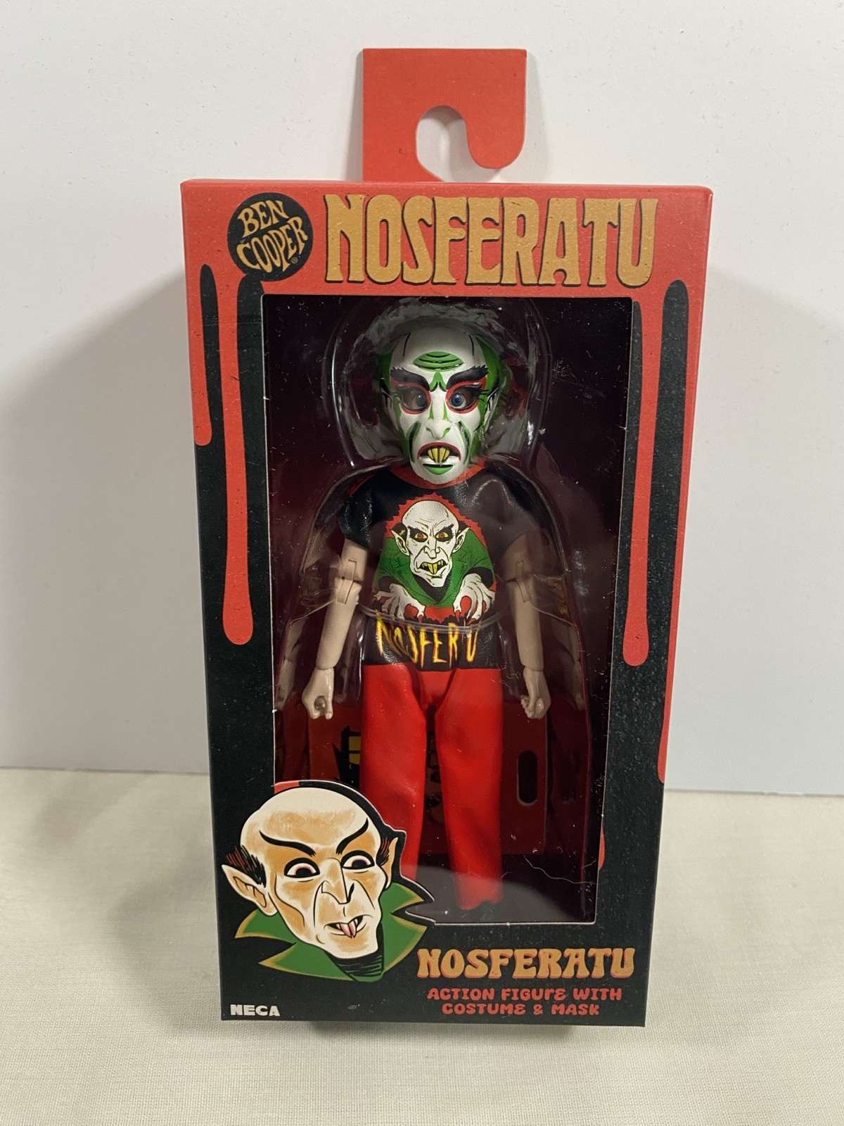 NECA Ben Cooper Nosferatu Costume Action Figure Sealed New Halloween