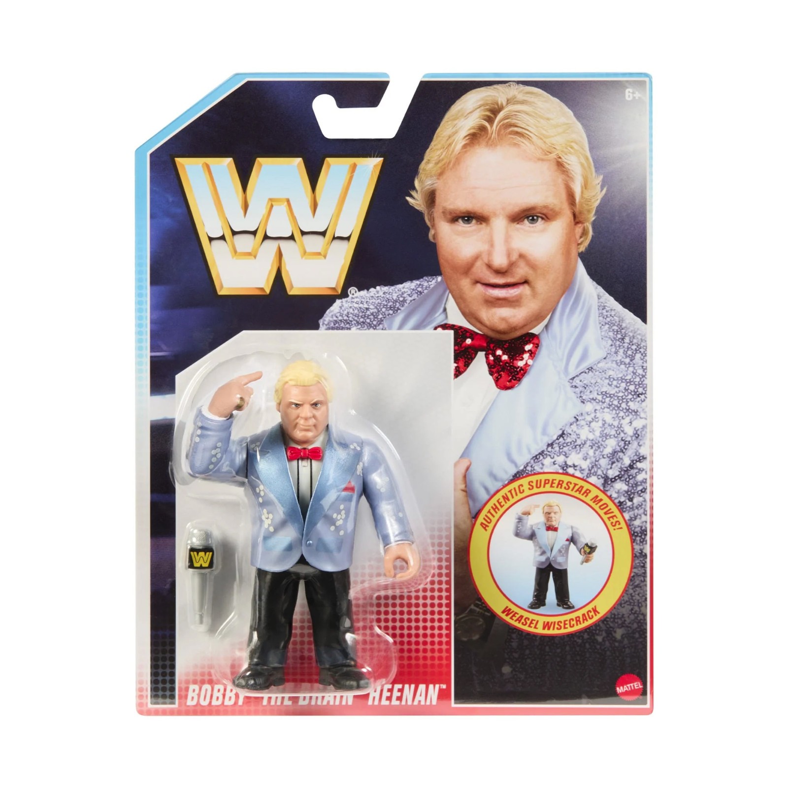 WWE Retro 4 Pack Ultimate Warrior Virgil Bobby Heenan King Harley Race Figure