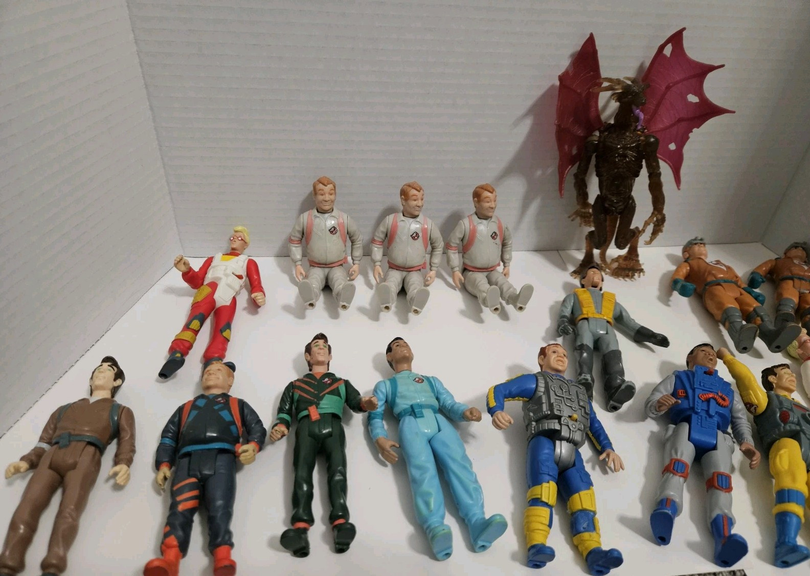 Lot of 17 Vintage (1984-1989) The Real Ghostbusters; Action Figures Kenner