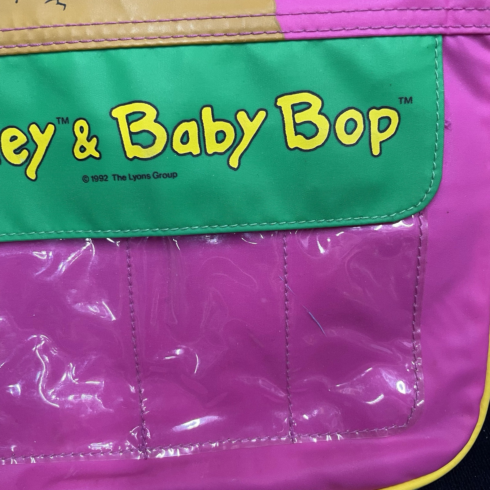 Barney And Baby Bop Back Pack The Lyons Group Pre Owned Damaged Vintage 1992