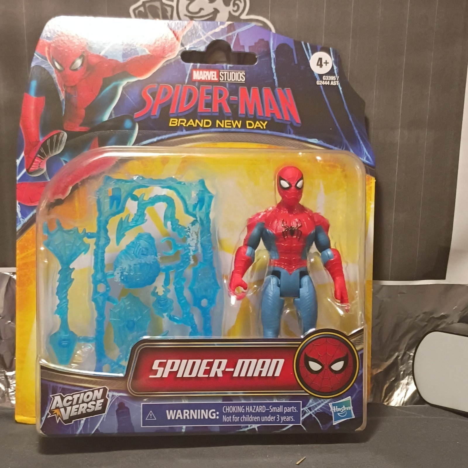 Hasbro Spider-Man Brand New Day Action Verse Action Figure w/ Accessory Ages 4+