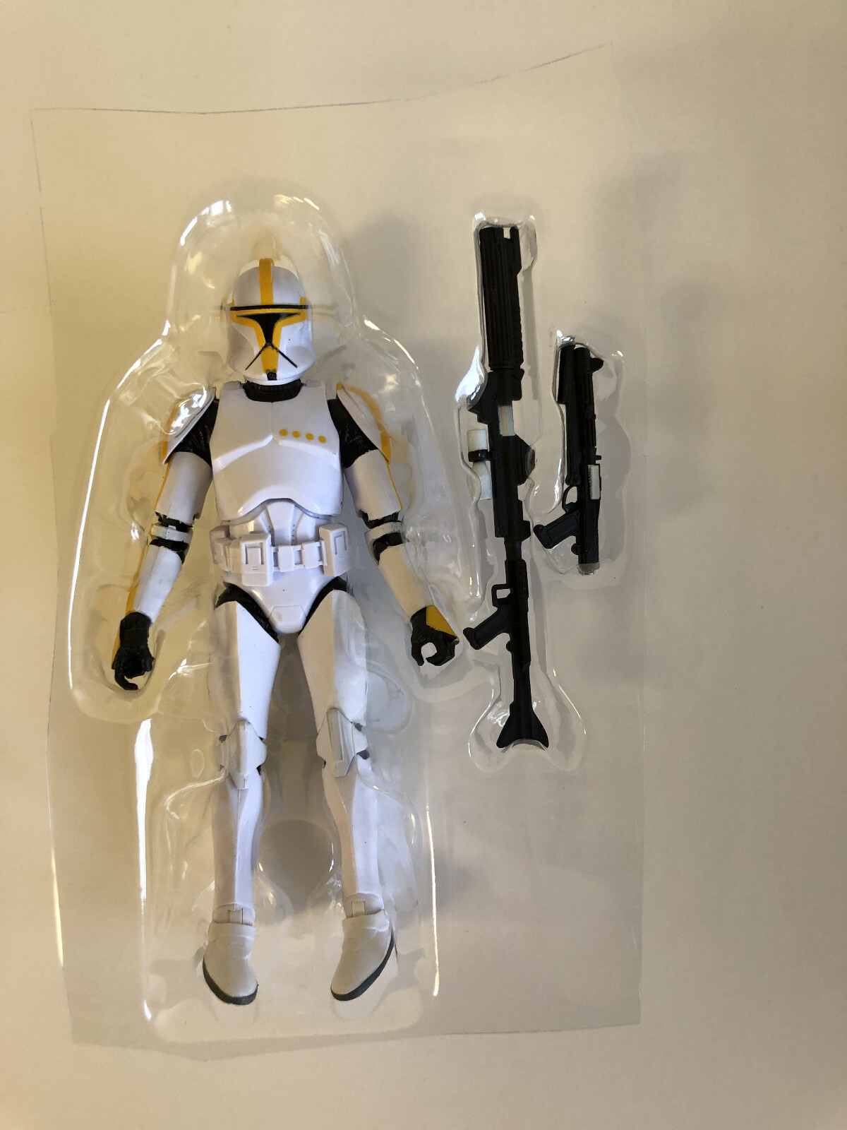 Star Wars Black Series 6&Prime; Inch Phase 1 Clone Trooper Commander New in Plastic