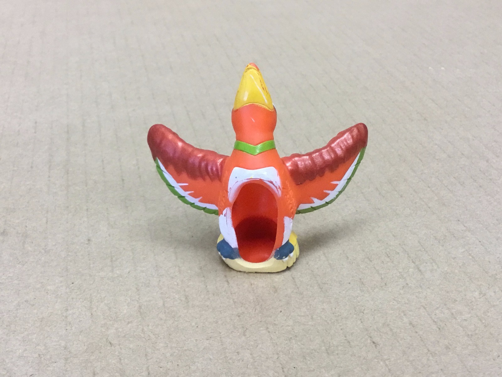2007 Authentic Pokemon Finger Puppet Ho-Oh Figure Catch Them All Nintendo Bandai