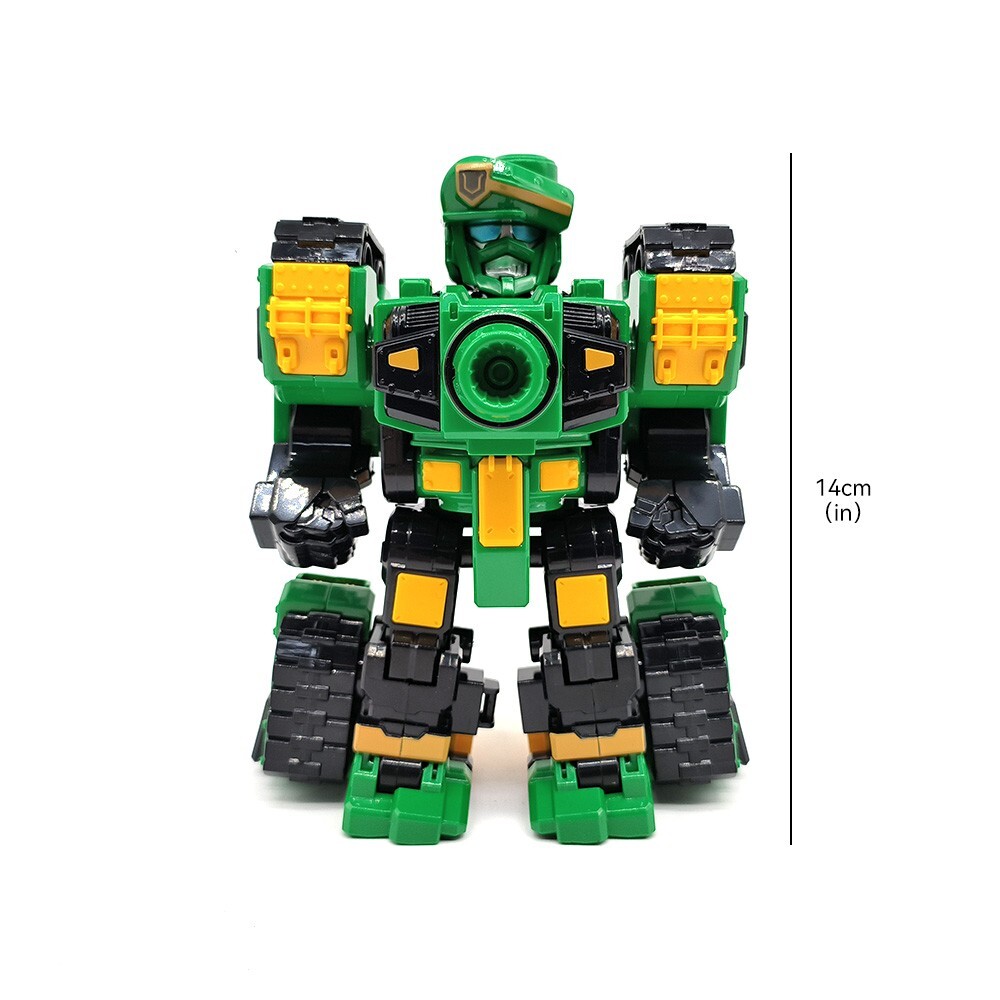 TOBOT V Galaxy Detectives Mini Transform Figure Tank Plane Boat Deformabl Robot