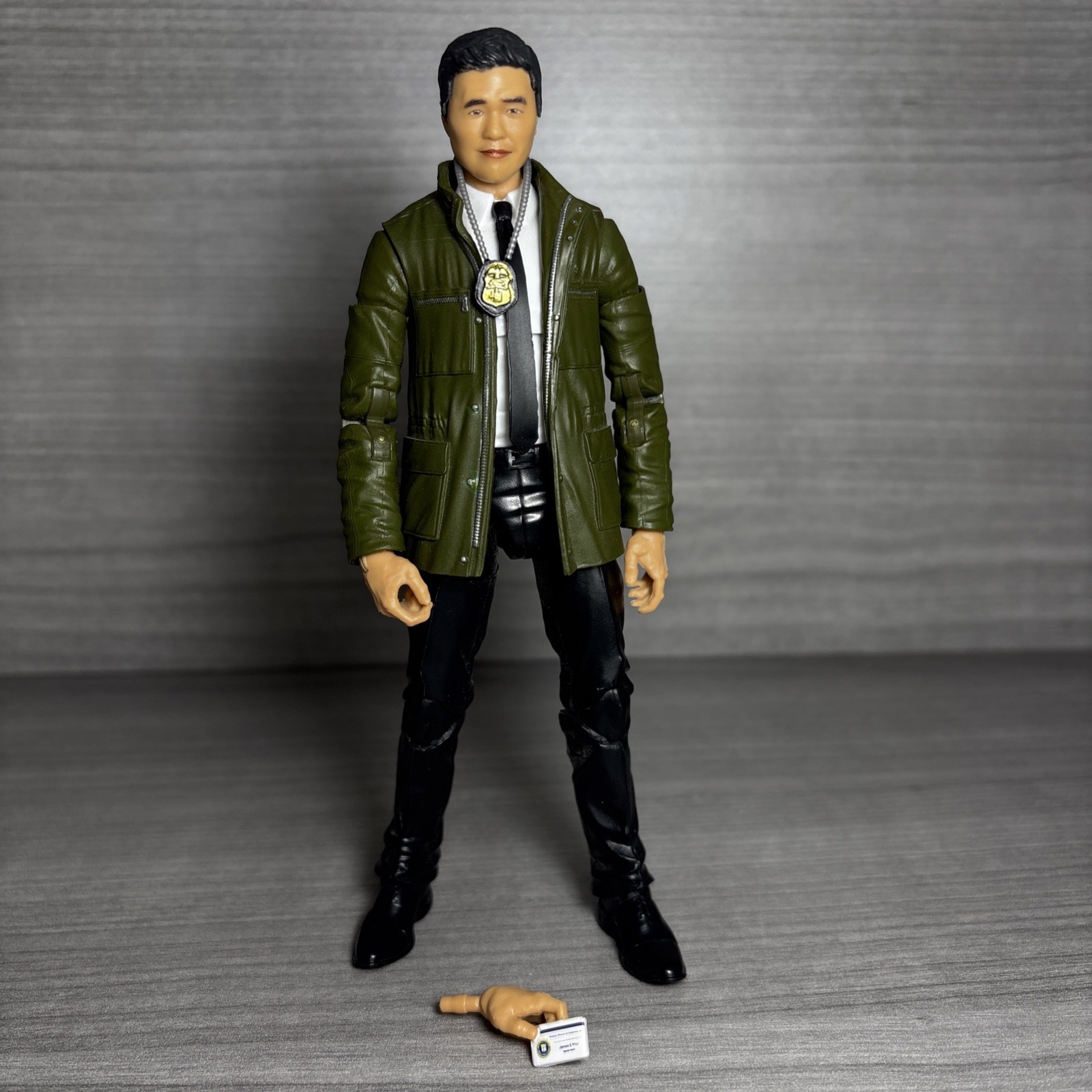 Marvel Legends Agent Jimmy Woo Disney+ WandaVision Khonshu Wave