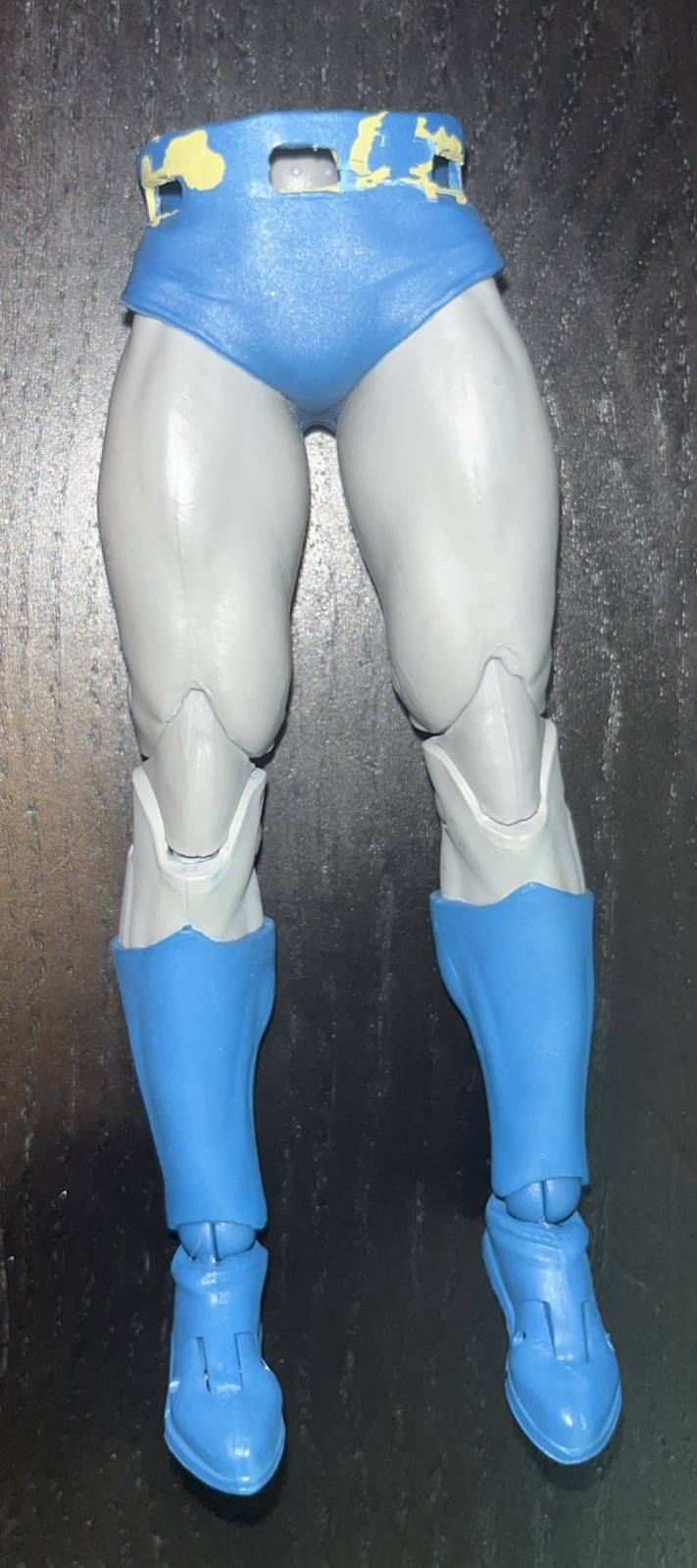 McFarlane DC Multiverse BATMAN Hush Legs Diaper Boots blue & grey Custom Fodder