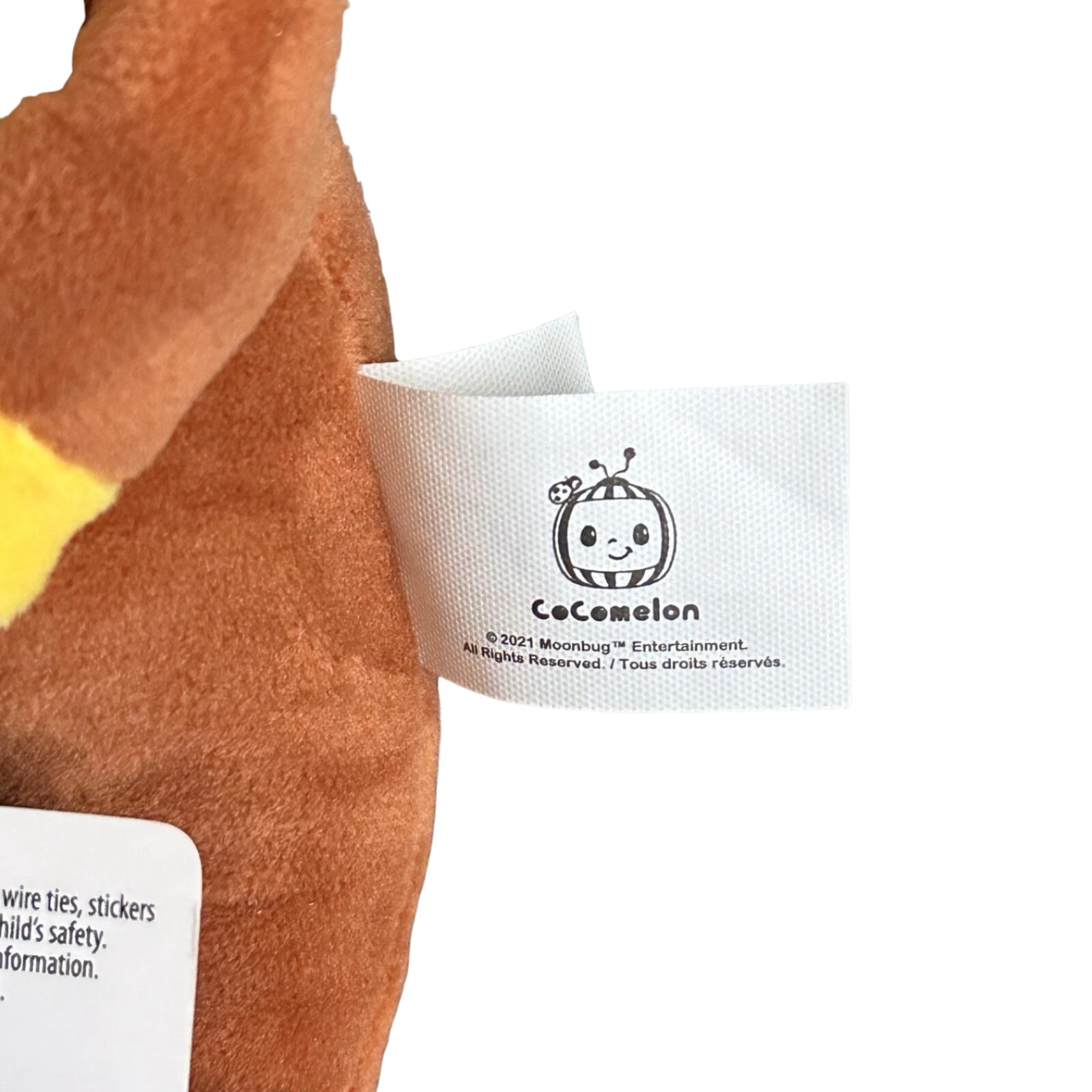 Cocomelon JJ Monkey Plush Doll 8” Soft Stuffed Animal Toy Kids Gift