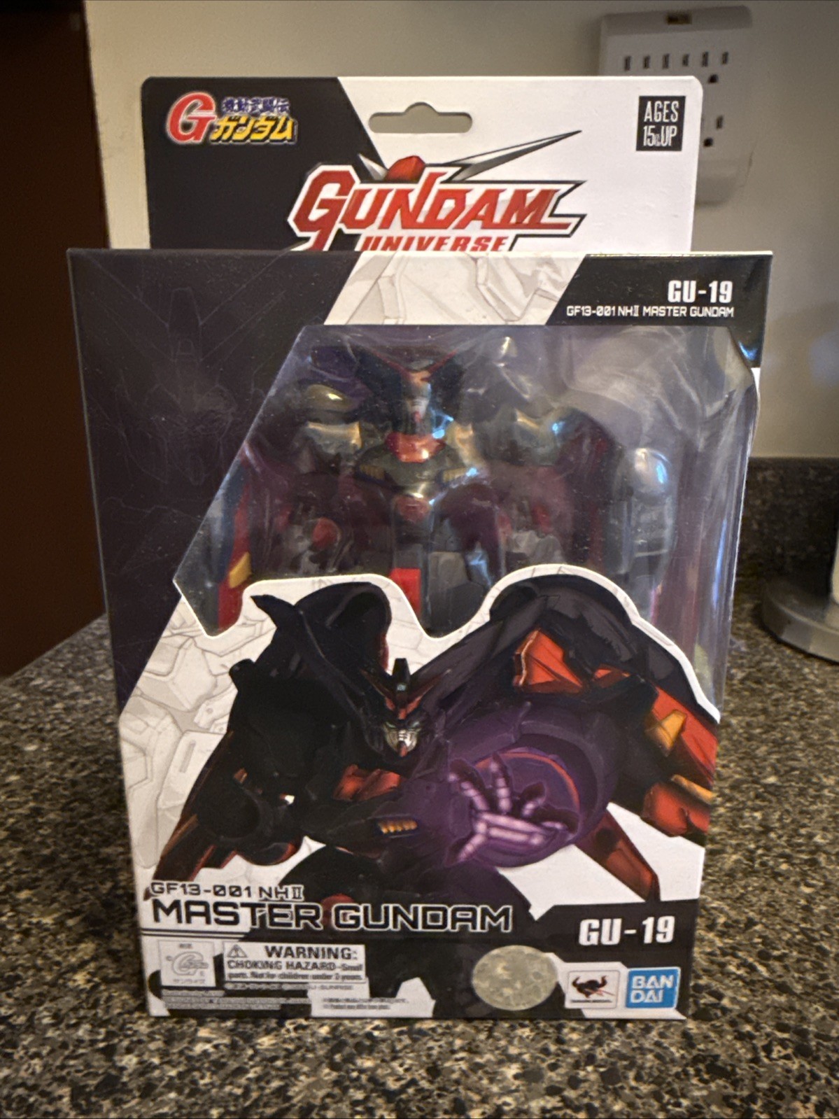 Gundam Universe GU-19 GF13-001NHII Master Gundam Action Figure BANDAI 6&Prime; NEW