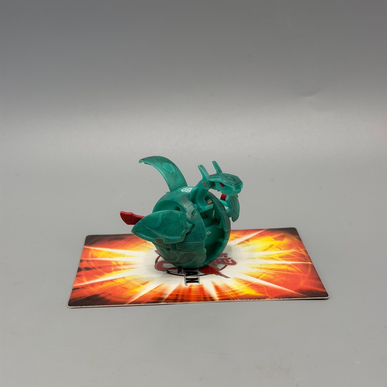 Bakugan Pyro Dragonoid 600G Ventus Battle Damaged New Vestroia Battle Brawlers