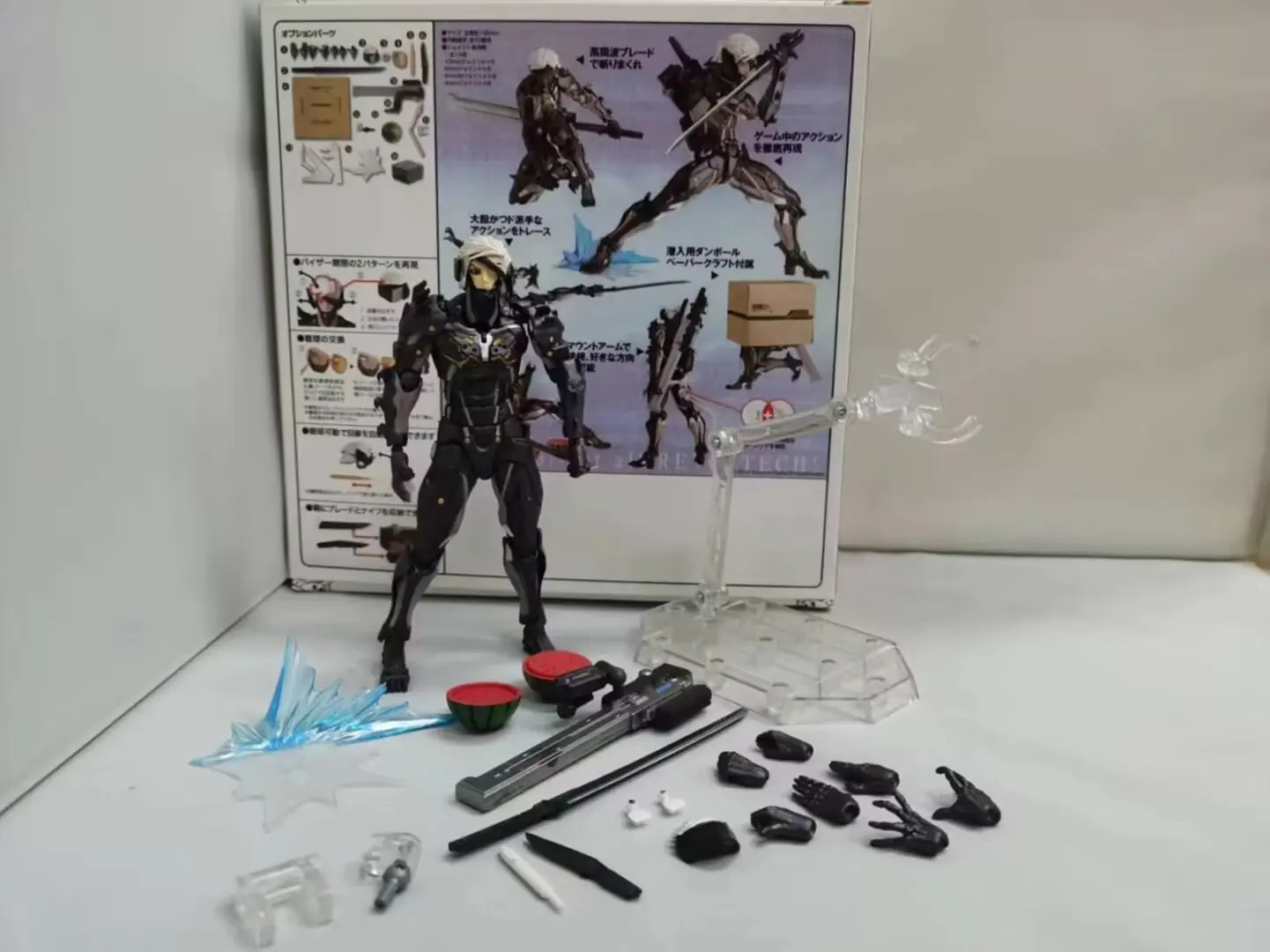 14CM Metal Gear Raiden Action Figure Movable Model Toy Gift