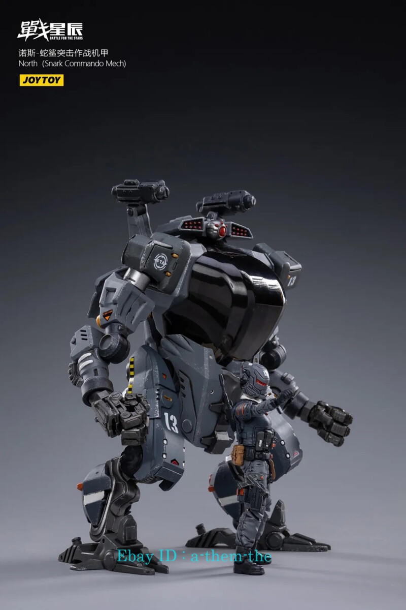 JOYTOY 1/18 North (Snark Commando Mech) Toys Soldier AND Large Mecha Figure Gift