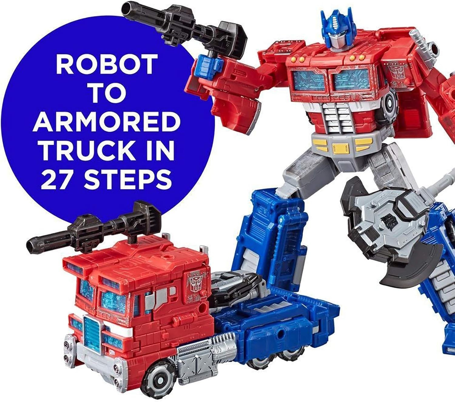 Generations Siege Optimus Prime Action Figure – 7-Inch Convertible Classic