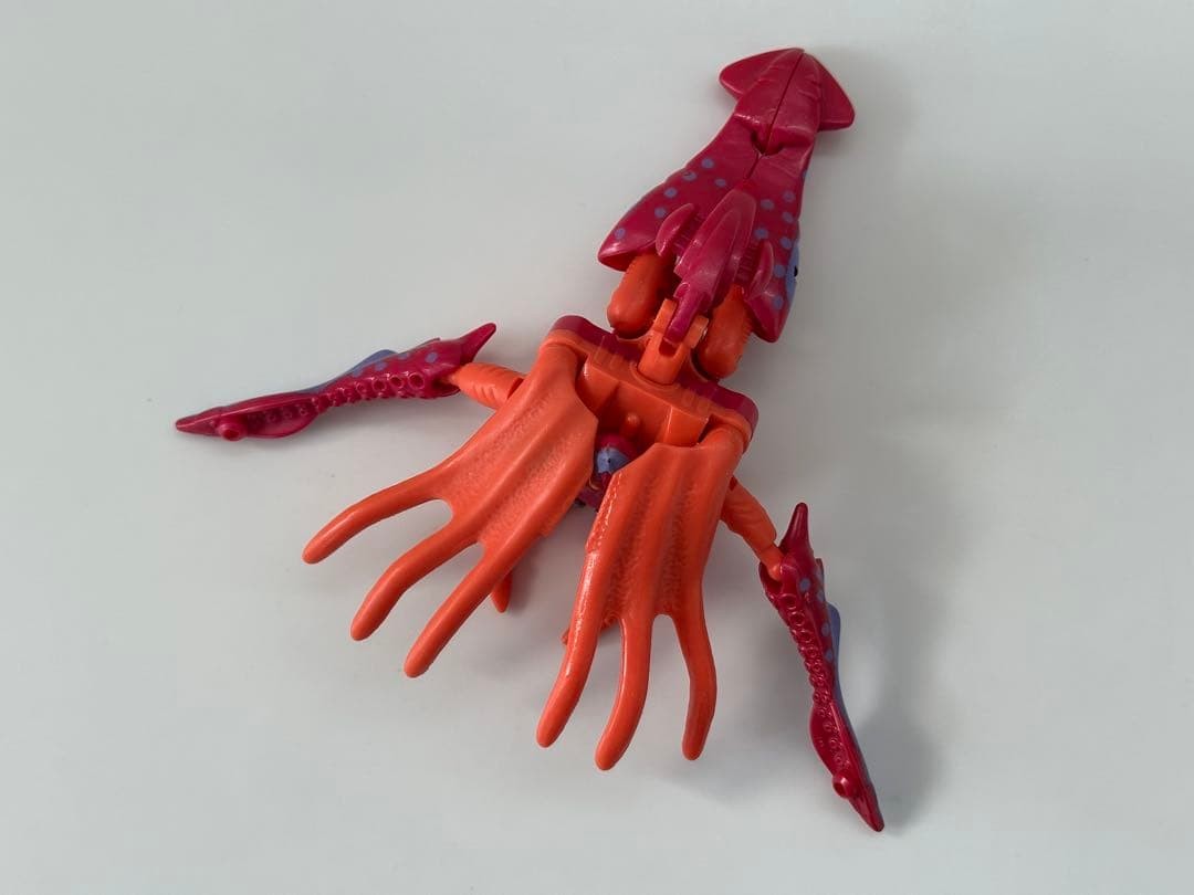 TAKARA TOMY Transformers Beast Wars Claw Jaw Scuba Squid Vintage Action Figure