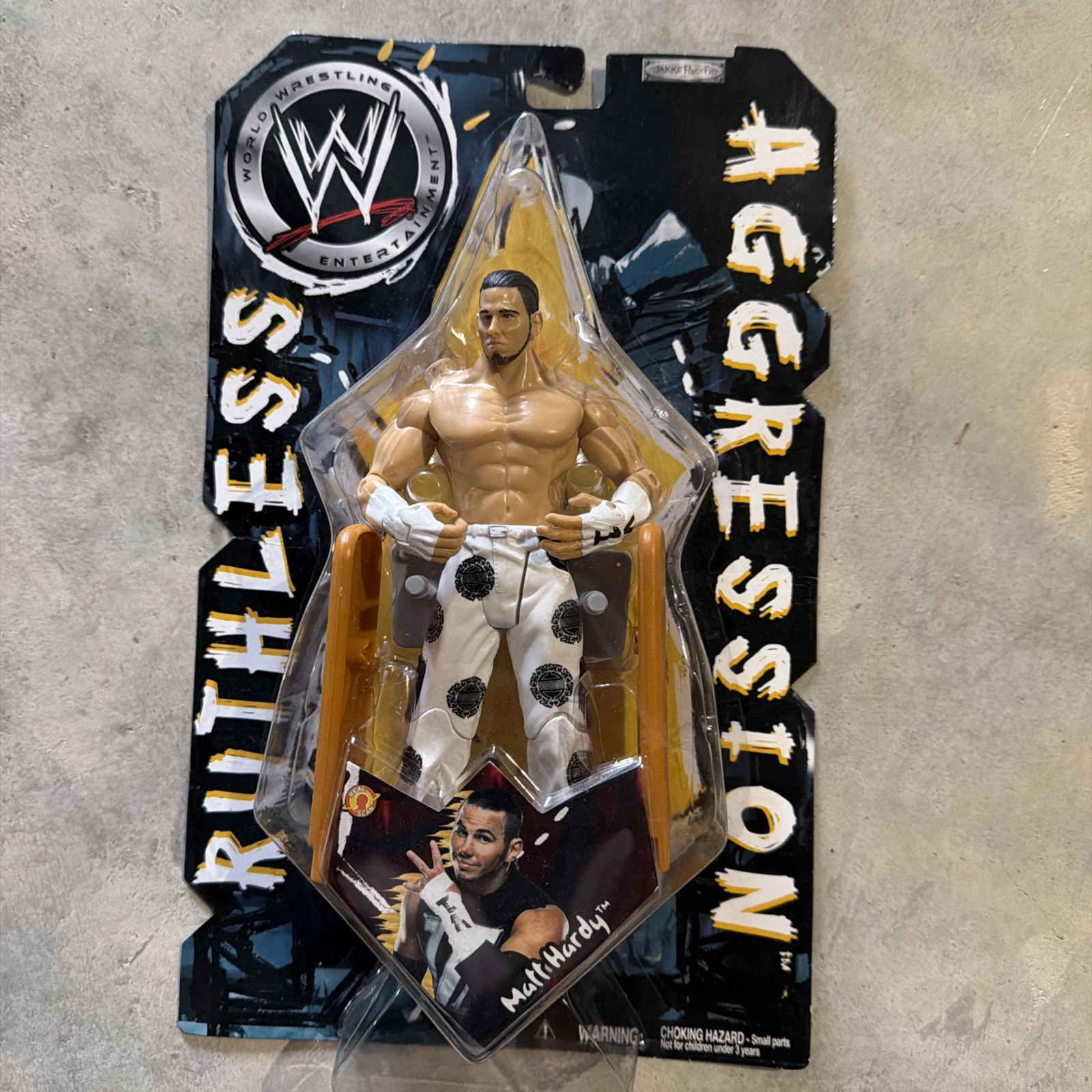 WWE Jakks Pacific Matt Hardy Ruthless Aggression MOC Action Figure