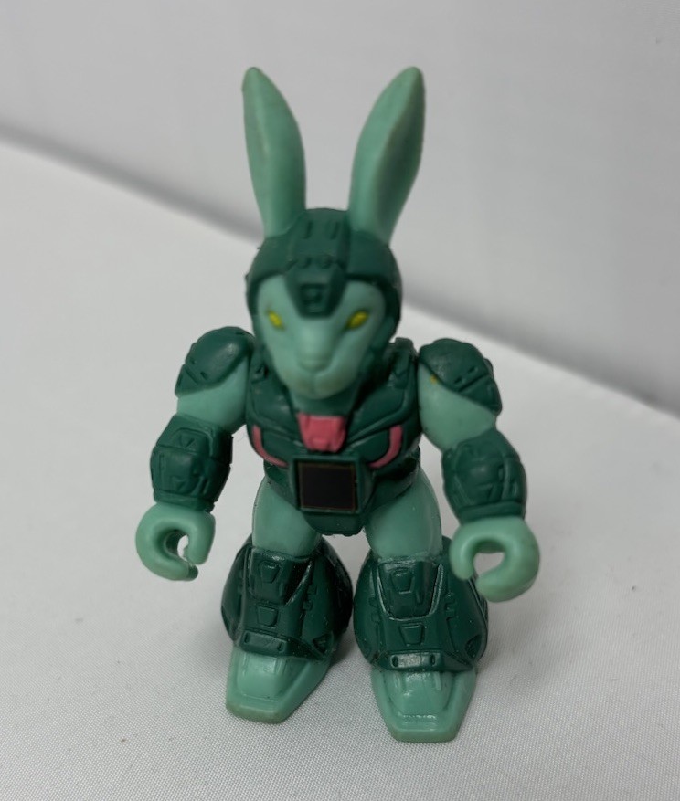 Battle Beasts. Series 1. #22 Hare Razing Rabbit. Working Rub(Wood)