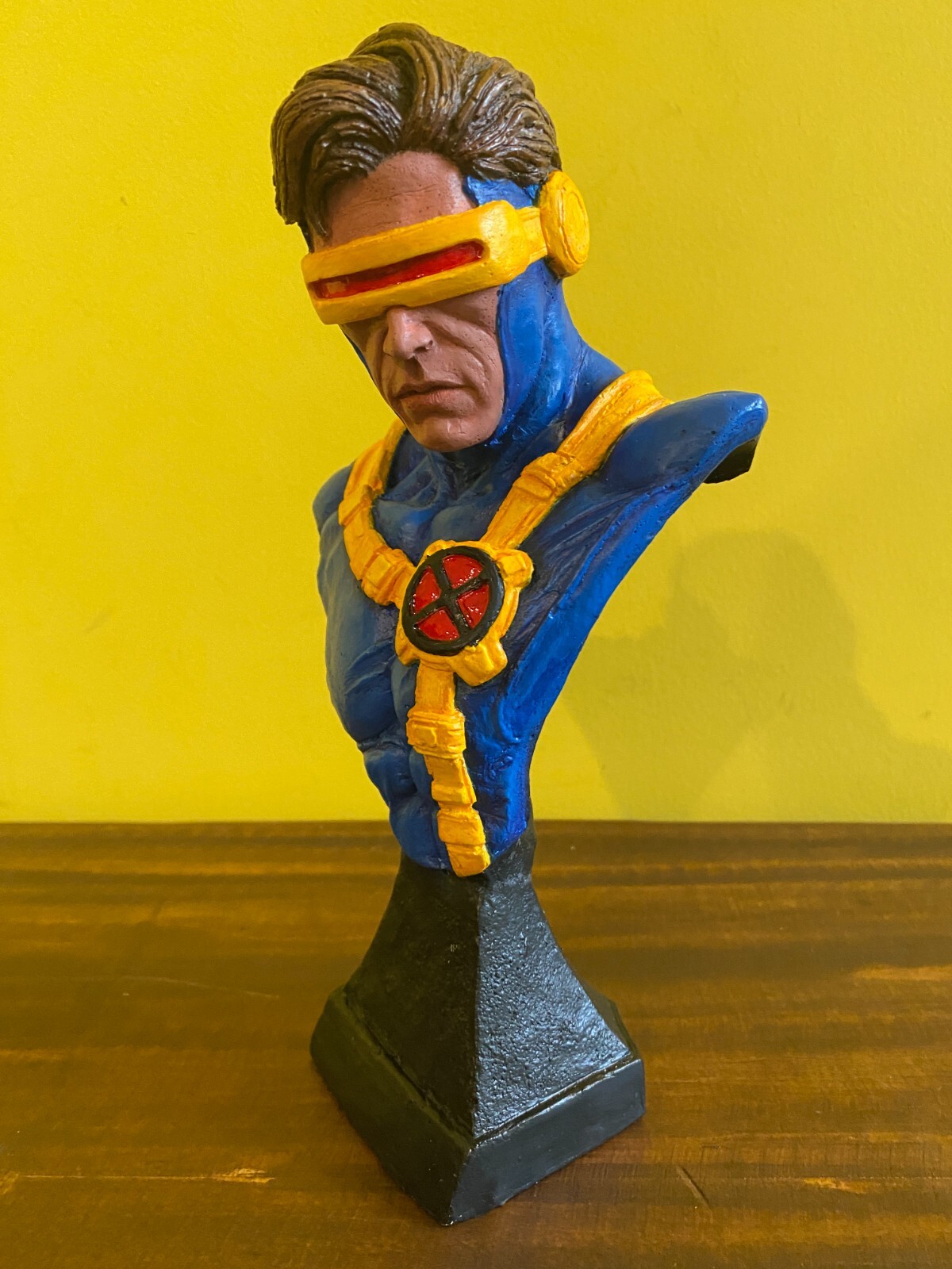 HANDMADE Cyclops BUST X-Men Statue Figure Sculpture marvel comic movie film !!