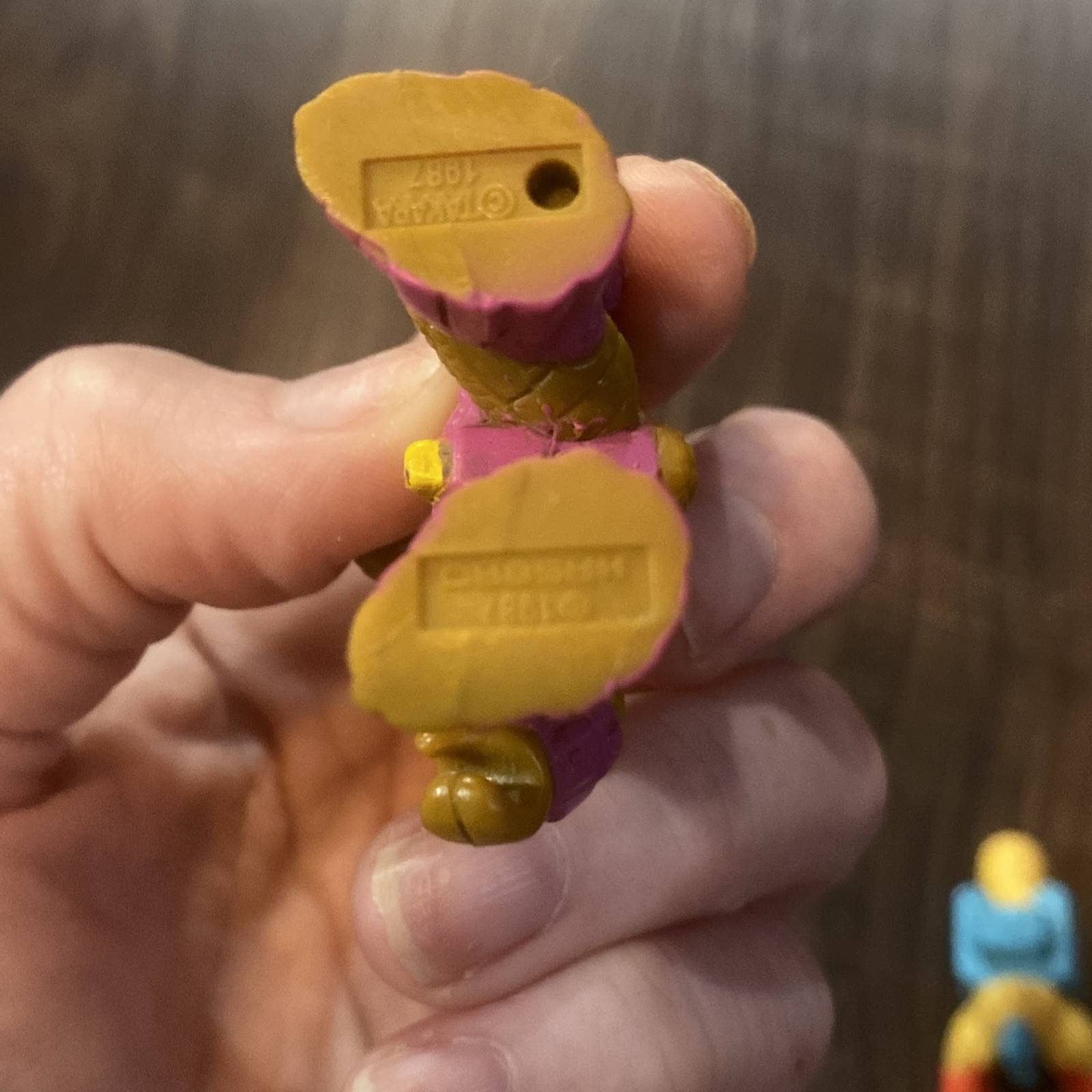 Battle Beasts Series 2 Armored Armadillo Ducks 2&Prime; Figures Takara 1987 Hasbro